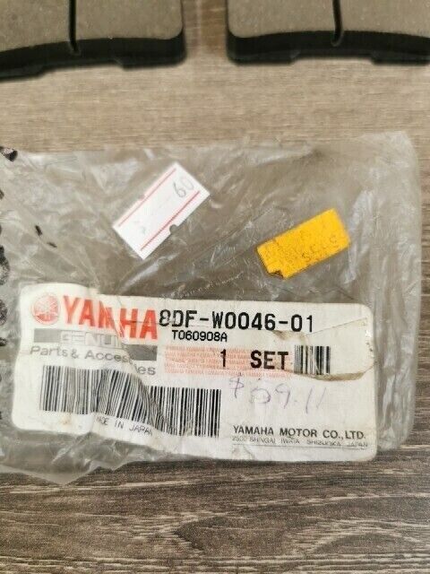 NOS YAMAHA SX700SD MM700F MM600PC VX500XTCB BRAKE PAD KIT 8DF-W0046-01-00 Y113