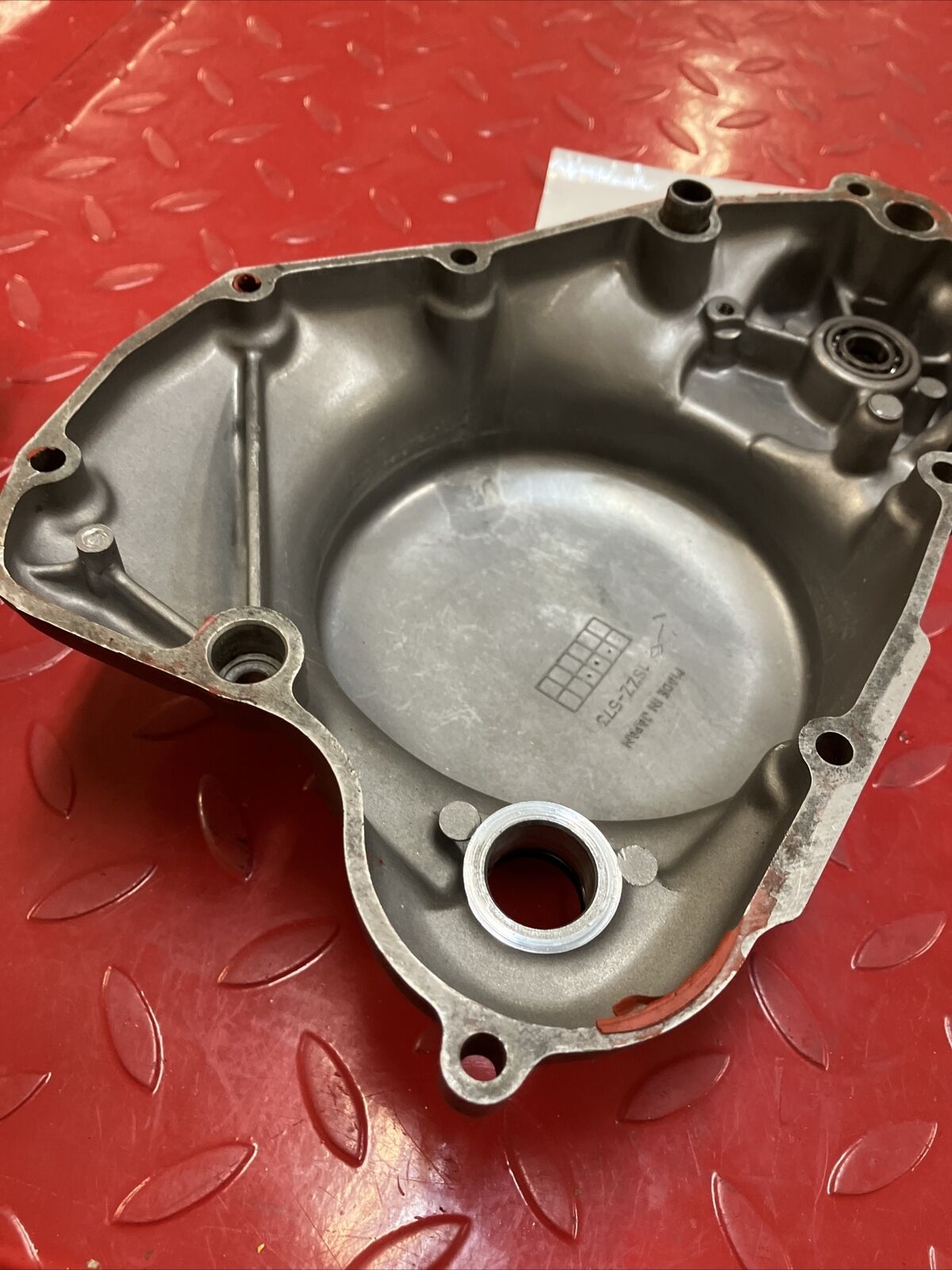 Suzuki RM125 1985 right crankcase clutch cover