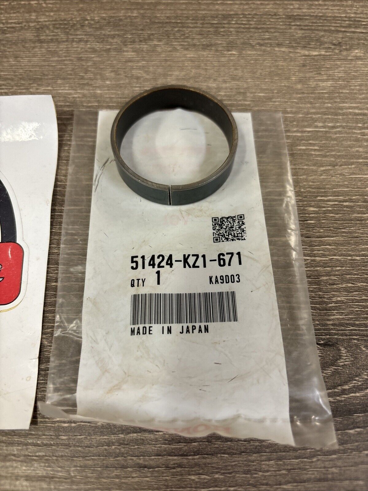 NOS Honda NV400C NV750C VT1100C VT750C XR250 R FORK PIPE BUSH 51424-KZ1-671 H159