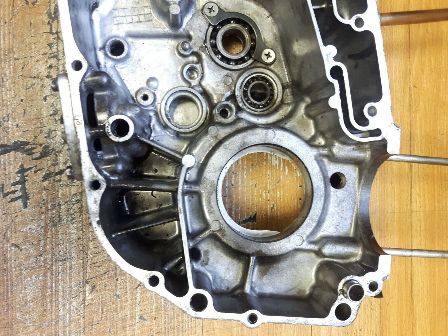 Kawasaki KLX125L 2003 crankcase crank cases left right 2004 KLX125