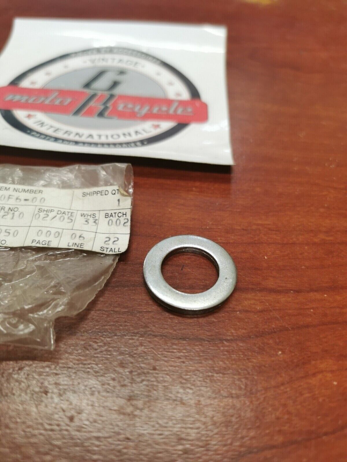 NOS YAMAHA YFM350 YZ250 WR250 YZF600 PLATE WASHER 90201-160F6-00 Y72