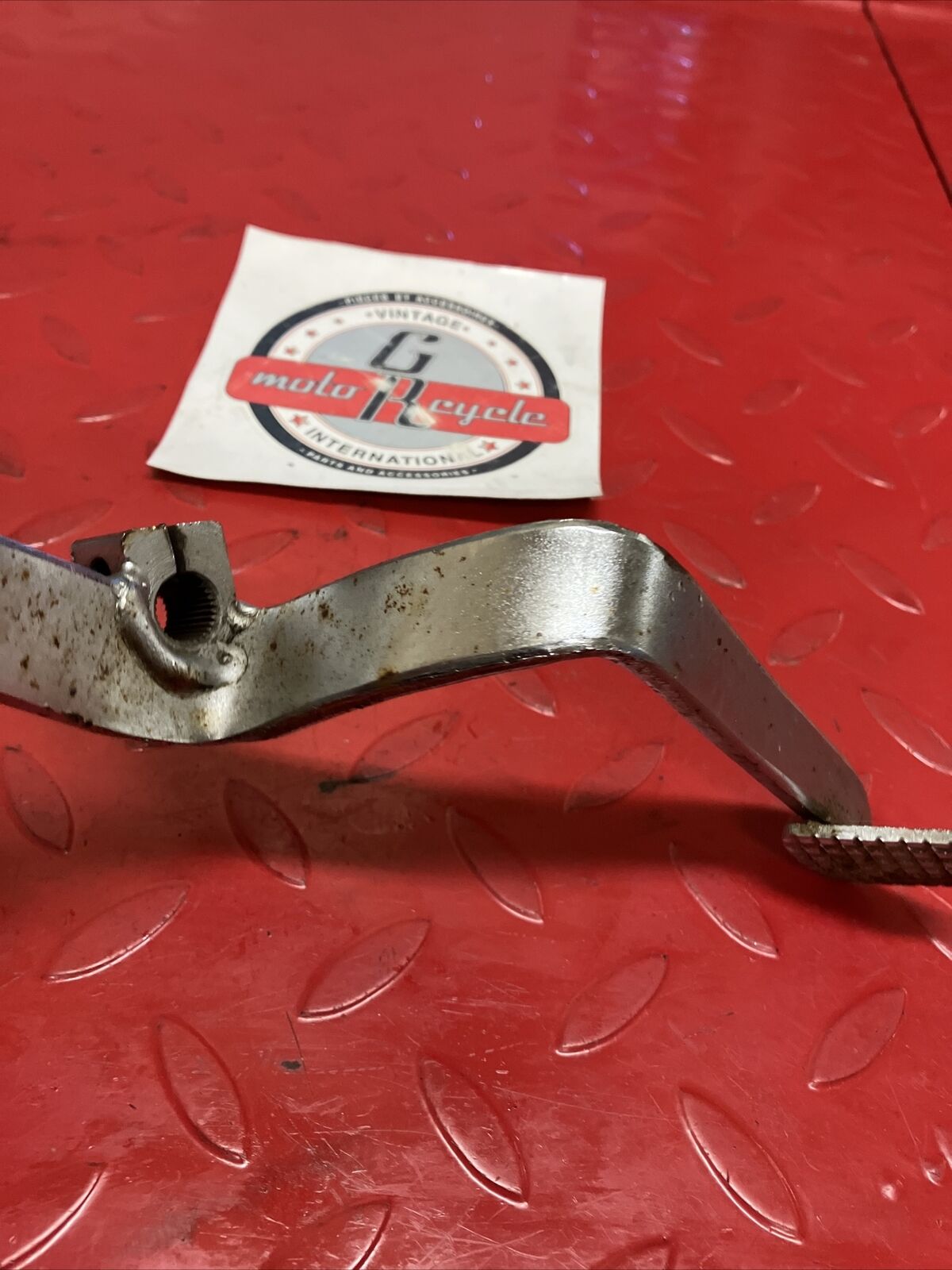 Yamaha U7E 1972 V70 gearshift gear shift shaft pedal lever arm shifter