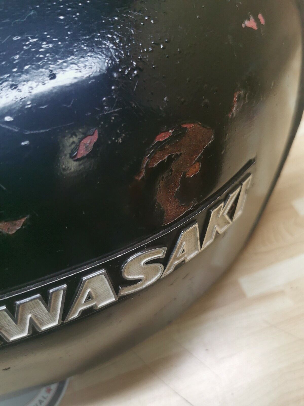 Kawasaki KZ650 C KZ650 Custom 1979 fuel tank gas petrol reservoir 1978 1977 .