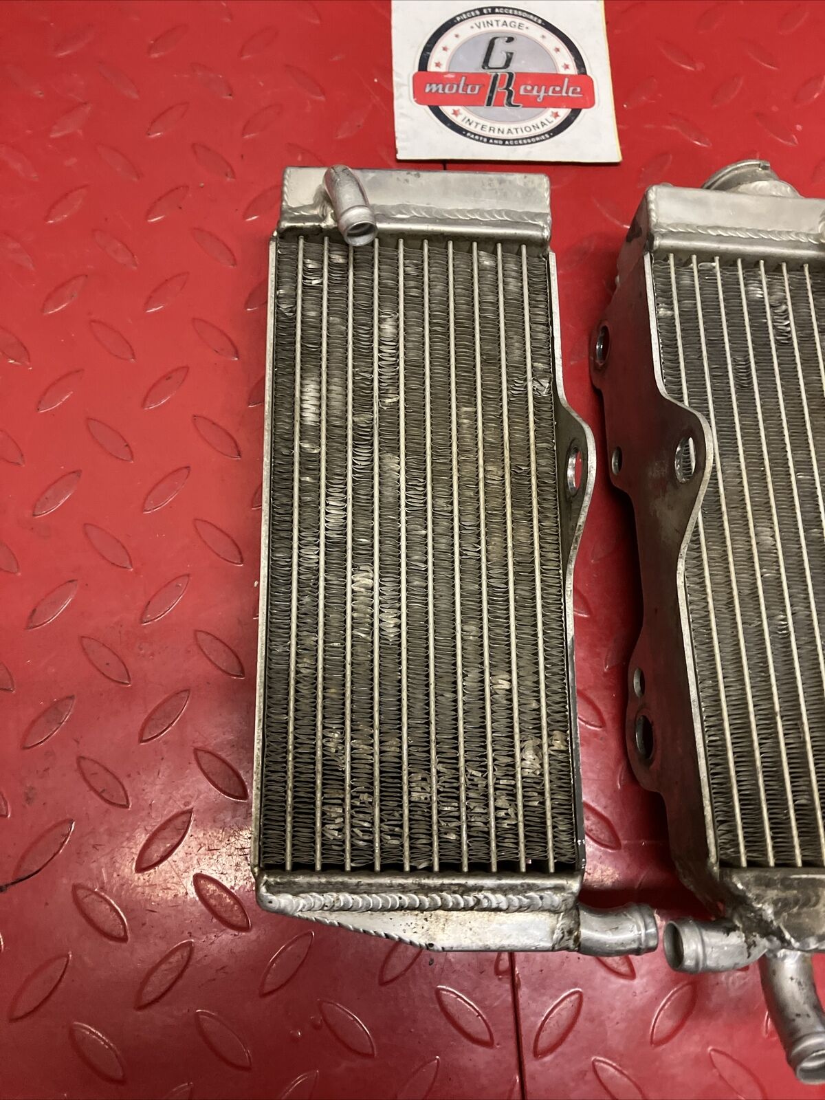 Honda CR250R 1990 GPI Radiator left right 1991