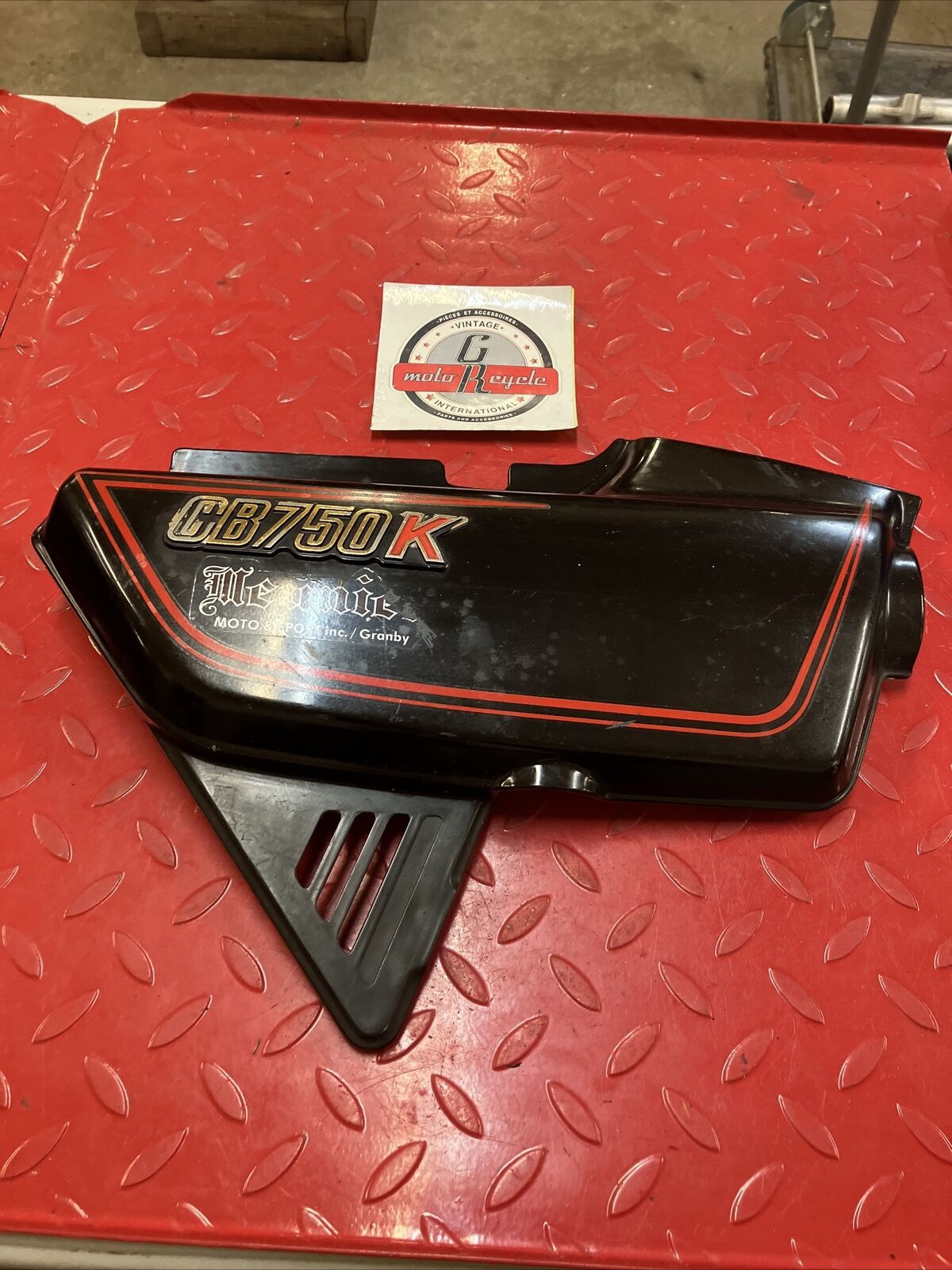 Honda CB750K 1979 right side cover panel fairing black