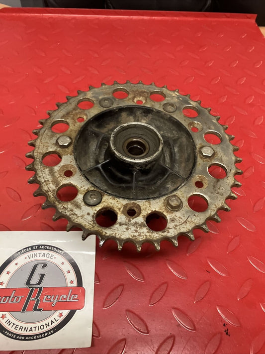 Honda XL600R 1986 Rear wheel hub final driven sprocket flange 1983 1984 1985 87