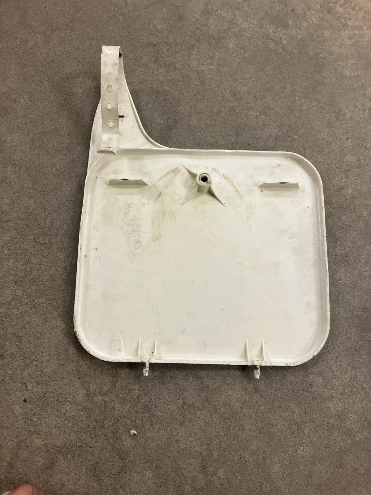 Honda CR250R 1991 1990 OEM Fender side cover number plate shroud KIT CR125R 1992