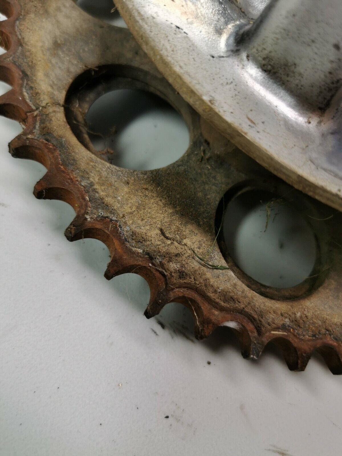 Honda CB750F 1978 rear wheel final driven flange hub side plate 42610-405-000 2