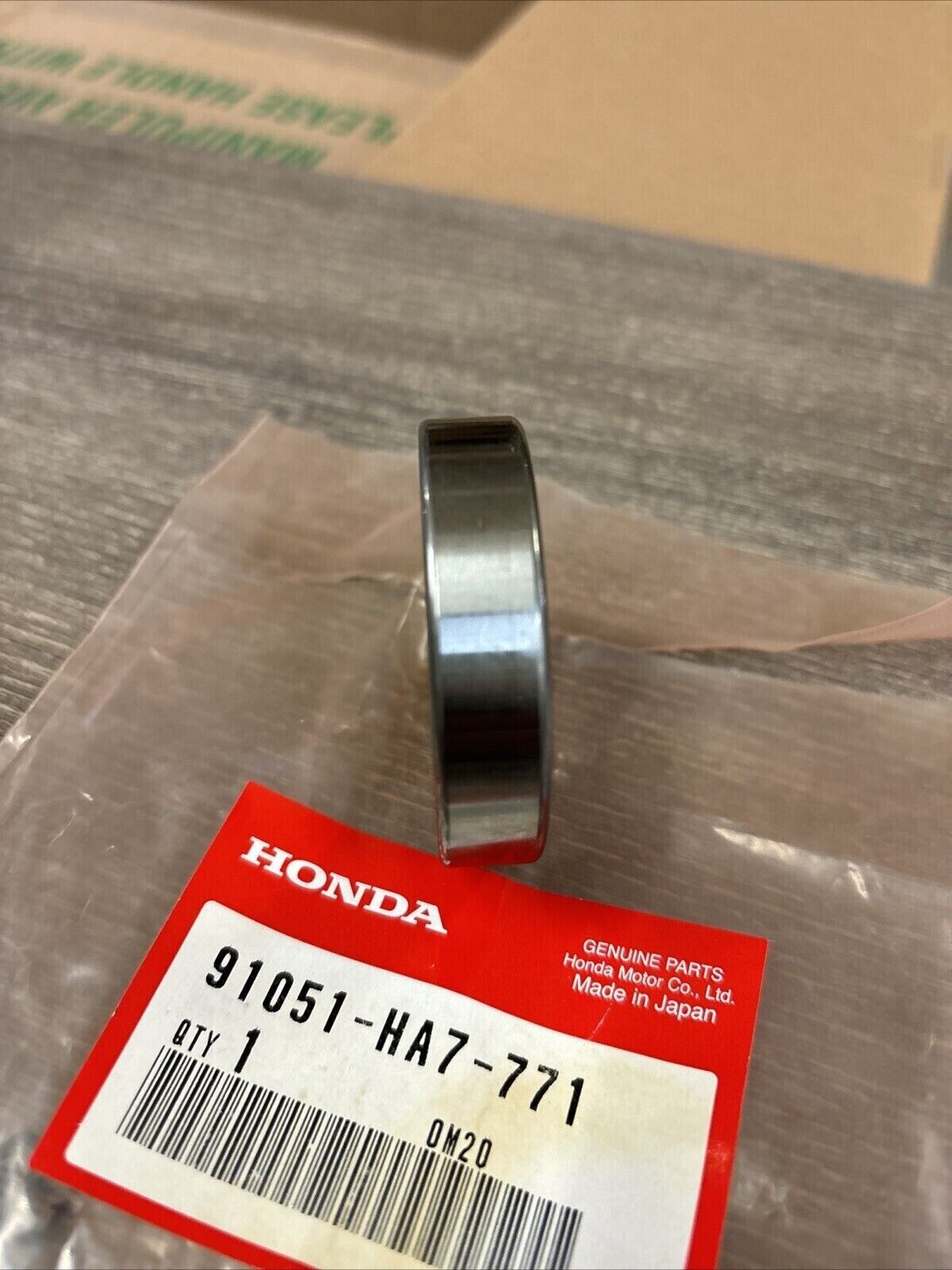 NOS Honda 1987 TRX350 D RADIAL BALL BEARING 30X54X12 91051-HA7-771 H127