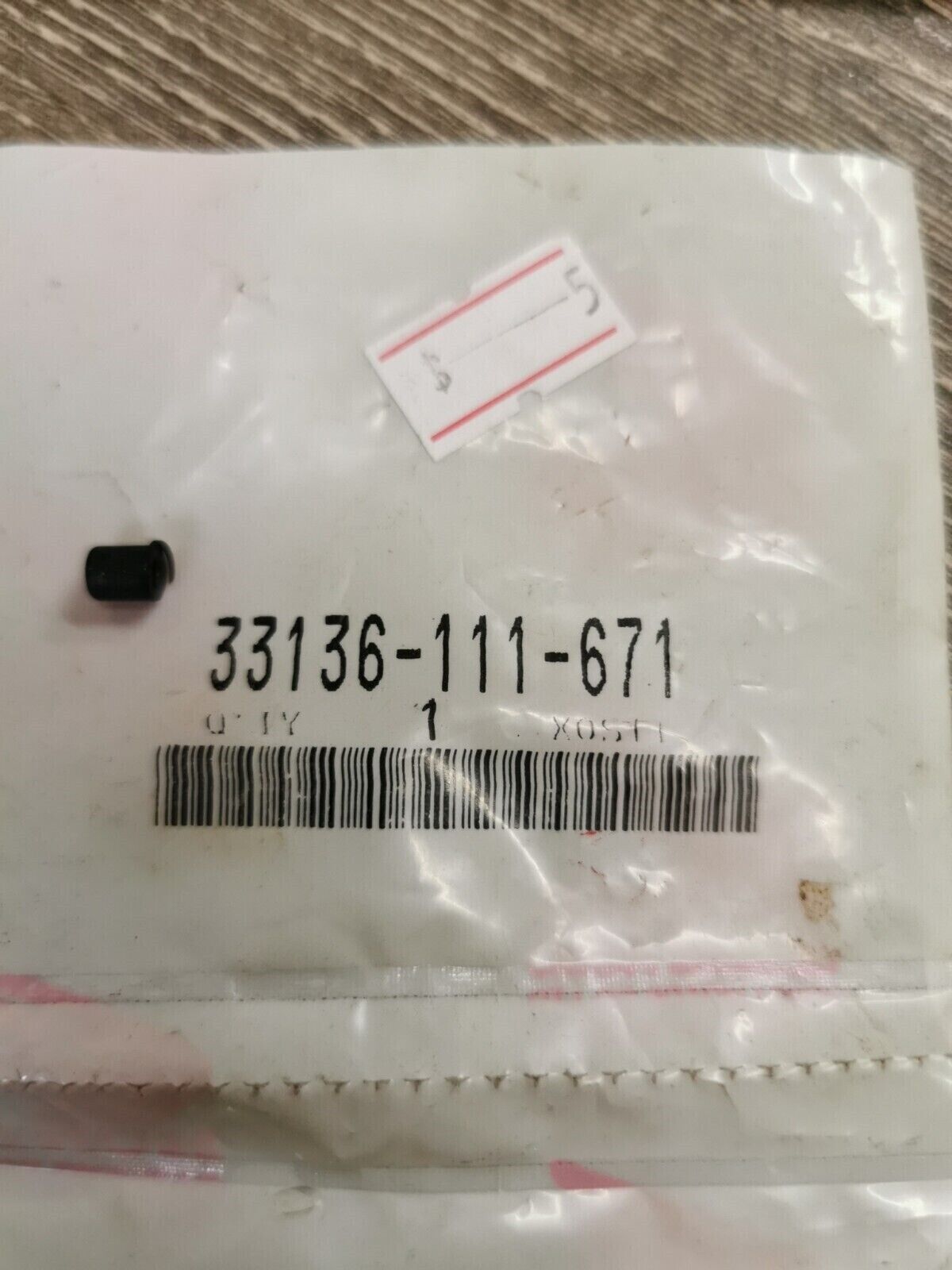 NOS HONDA XL80S ADJUSTING SCREW COVER 33136-111-671 H54