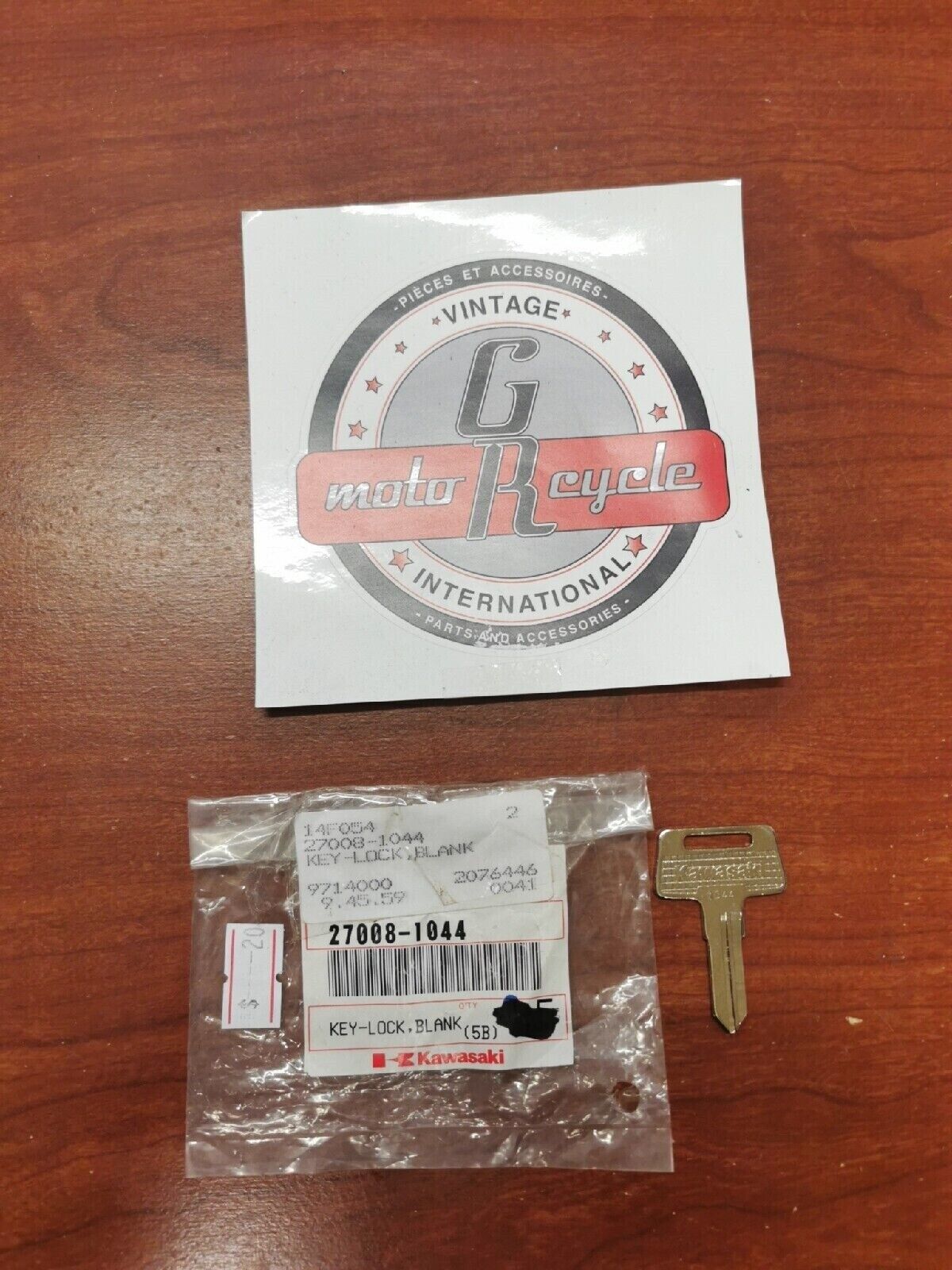 NOS Kawasaki KVF750 KSF450 KVF650 KSV700 KLF250 BLANK KEY LOCK 27008-1044 K27