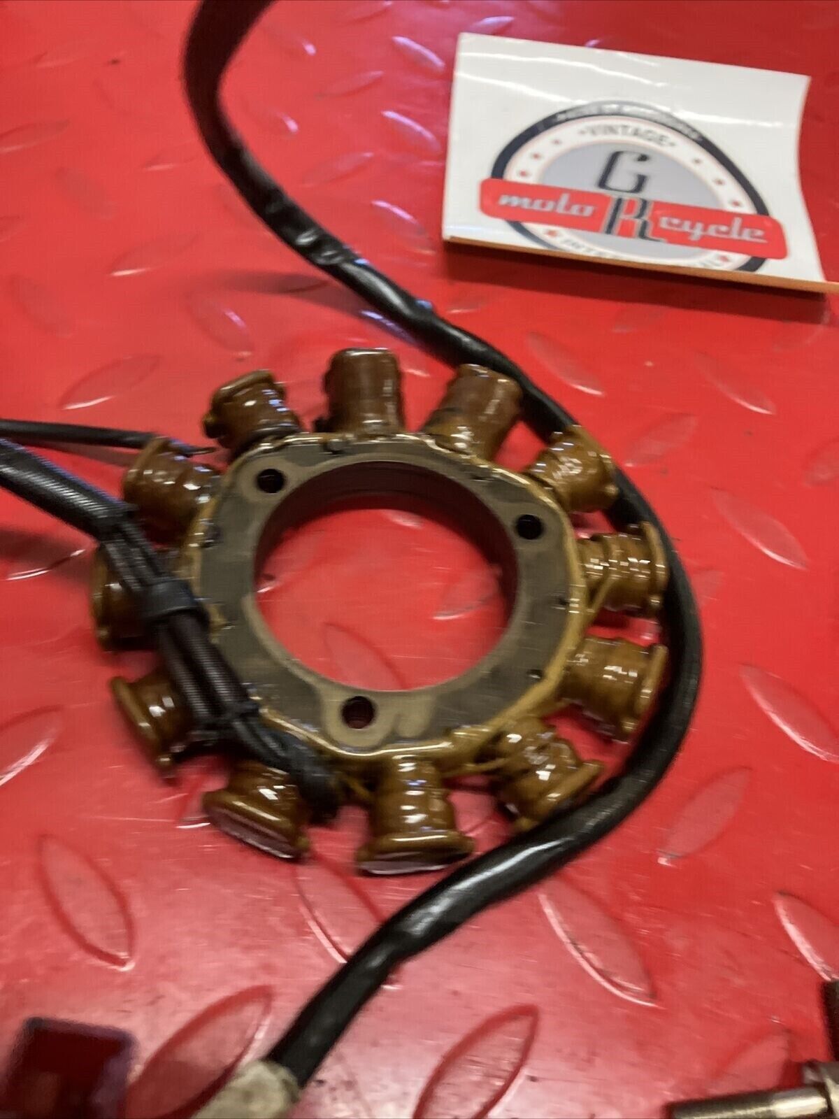 Honda XL350R 1984 stator flywheel rotor alternator magneto 1985