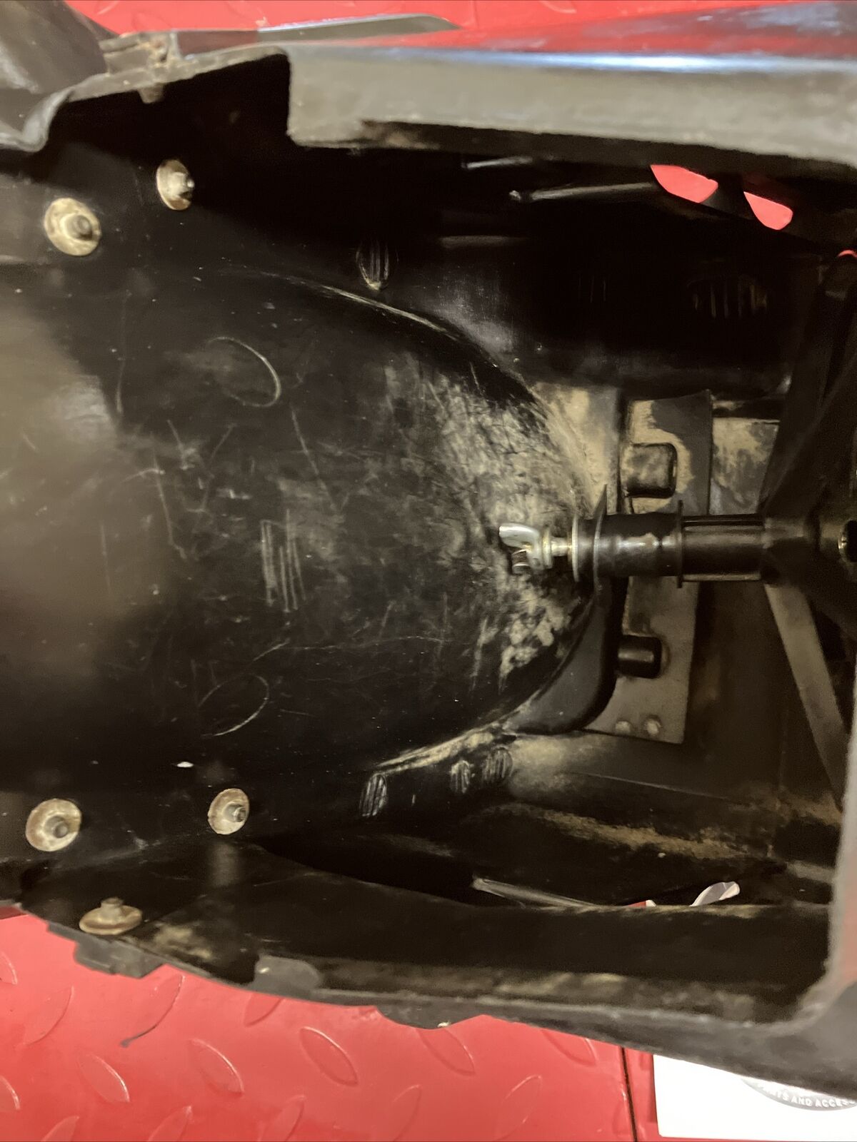 Honda CR125R 1987 Airbox Air box cleaner housing cage boot CR250R CR500R 1988