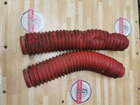Yamaha YZ250 1988 front fork boot rubber cover red YZ490 YZ125