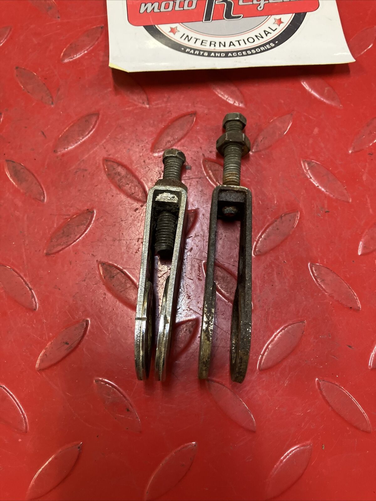Yamaha RD400 1977 Drive chain tensioner puller 12R-25389-00-00 2