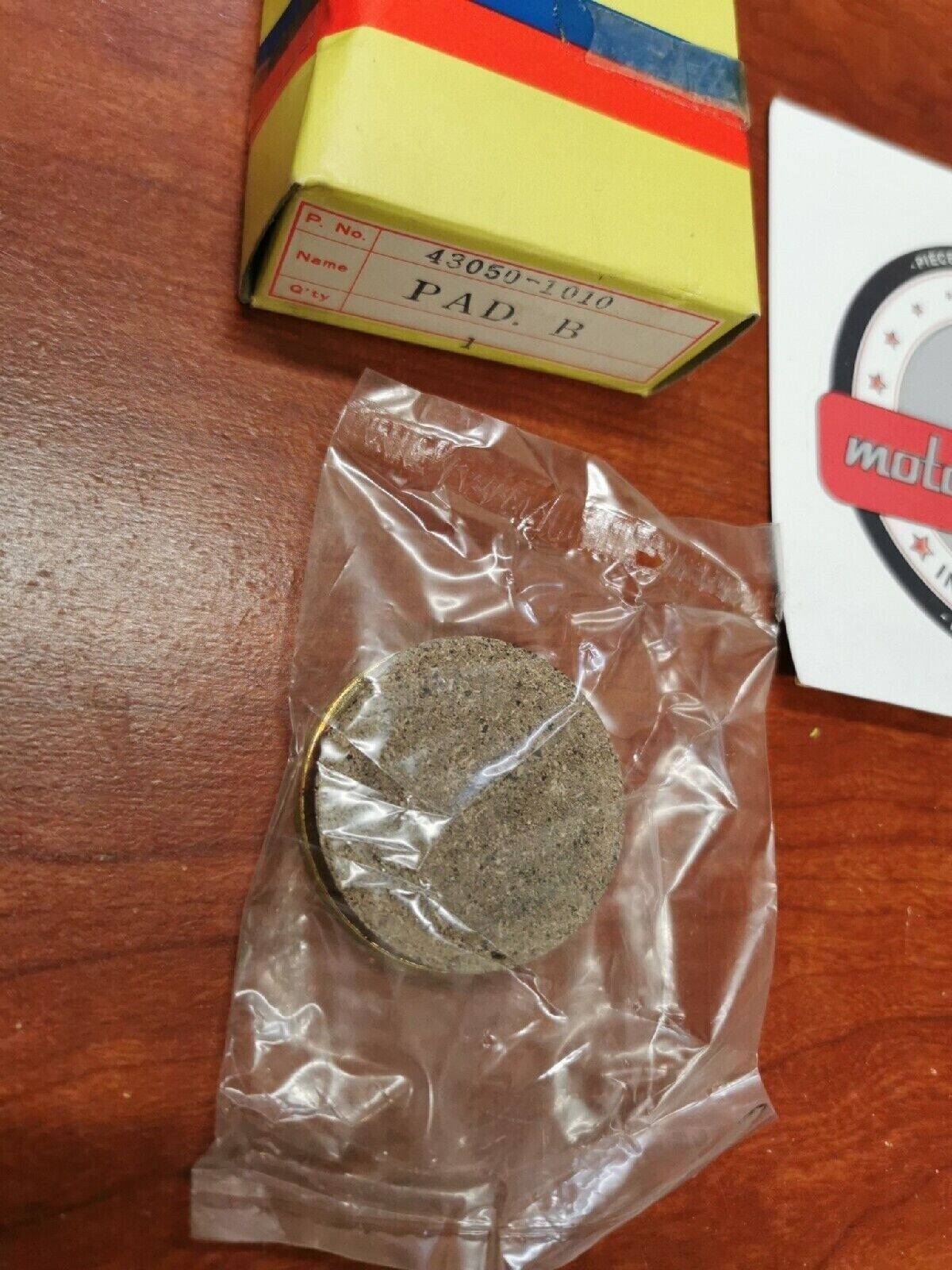 NOS Kawasaki 1978 1979 KZ200 FRONT BRAKE PAD B 43050-1010 K23