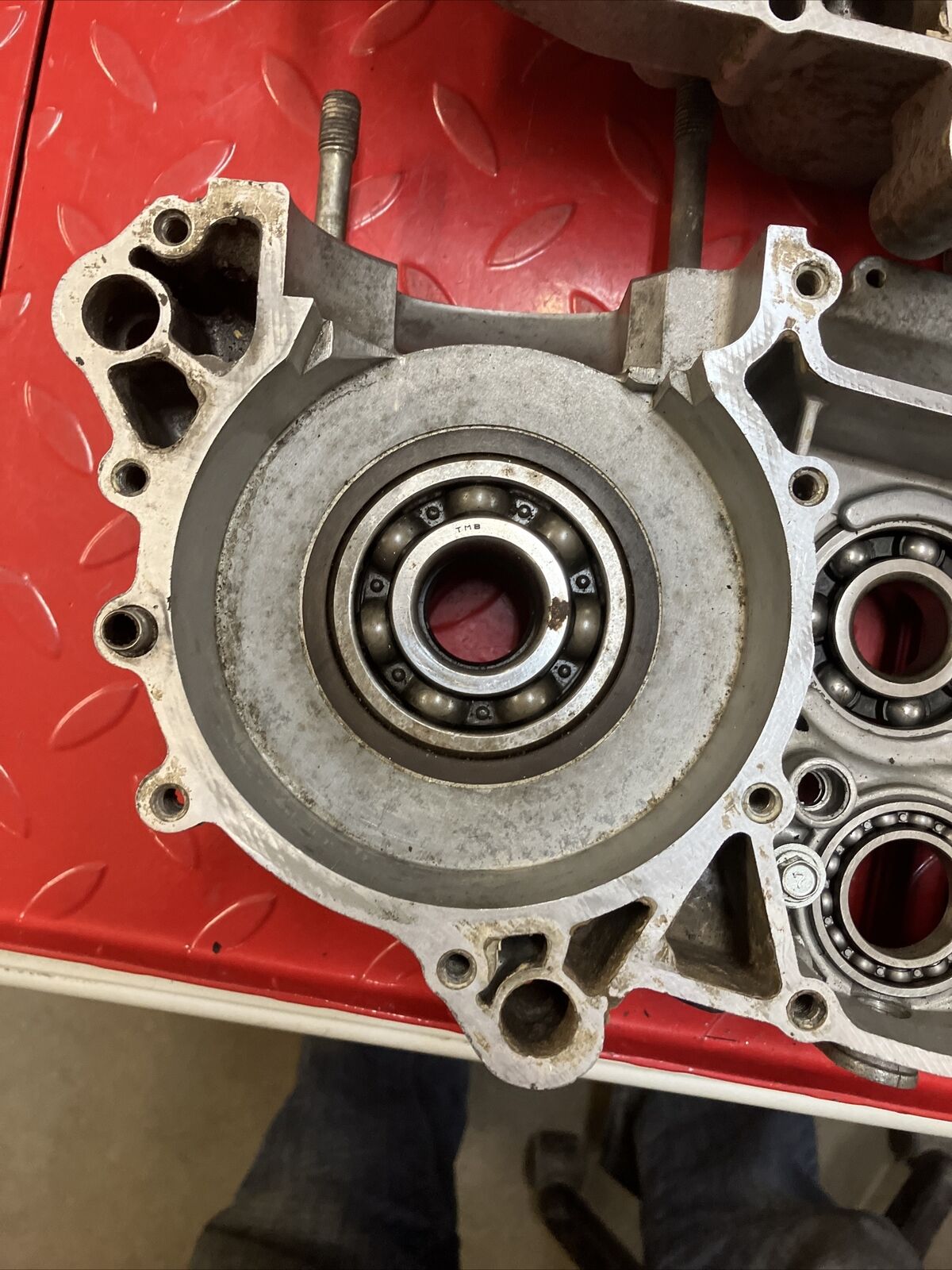 Kawasaki KDX250 1991 crankcase set left right 1992 1993 1994