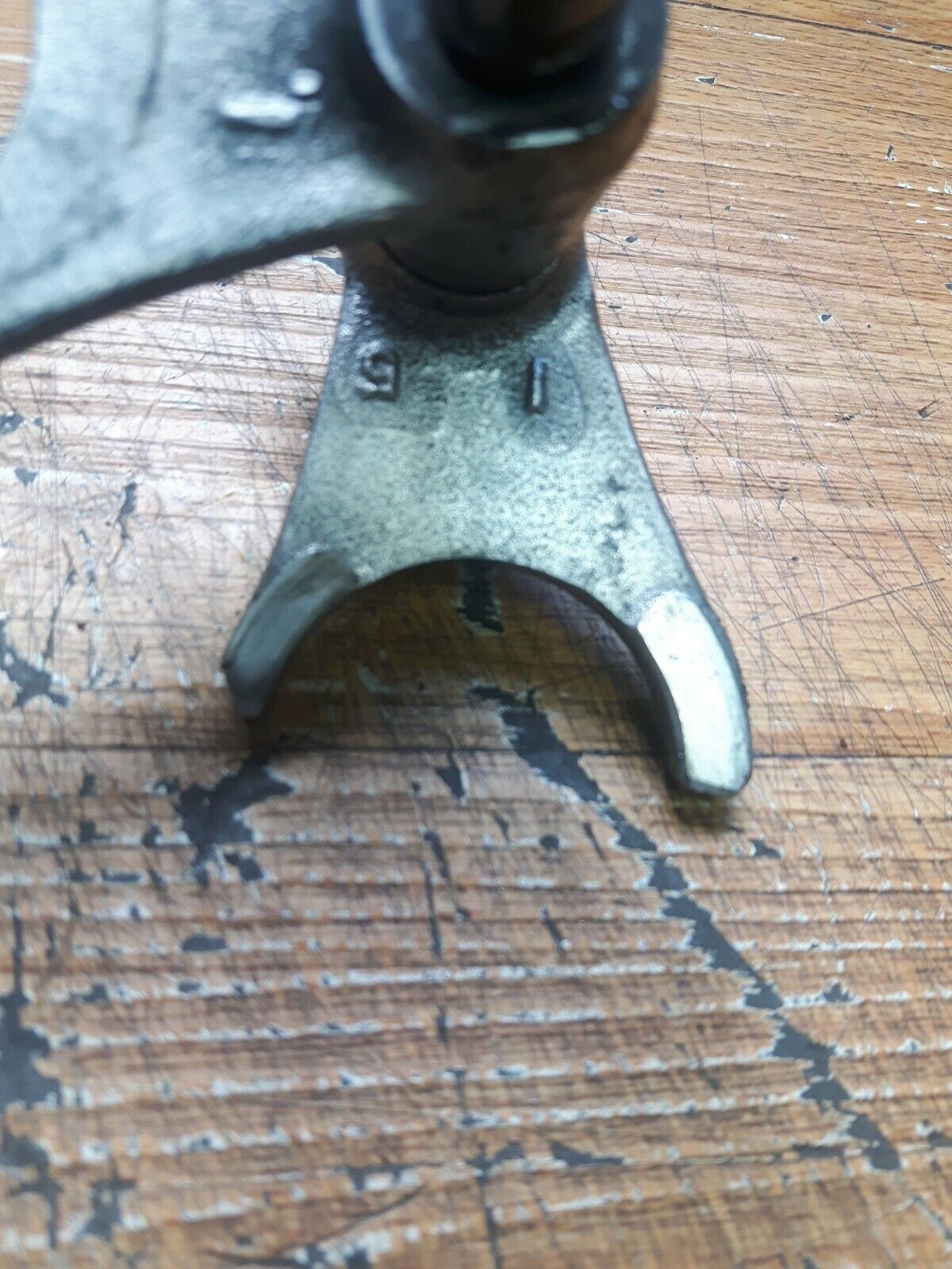 Suzuki RM125 1979 transmission fork gearshift RM100 TS100 TS125 25211-41301