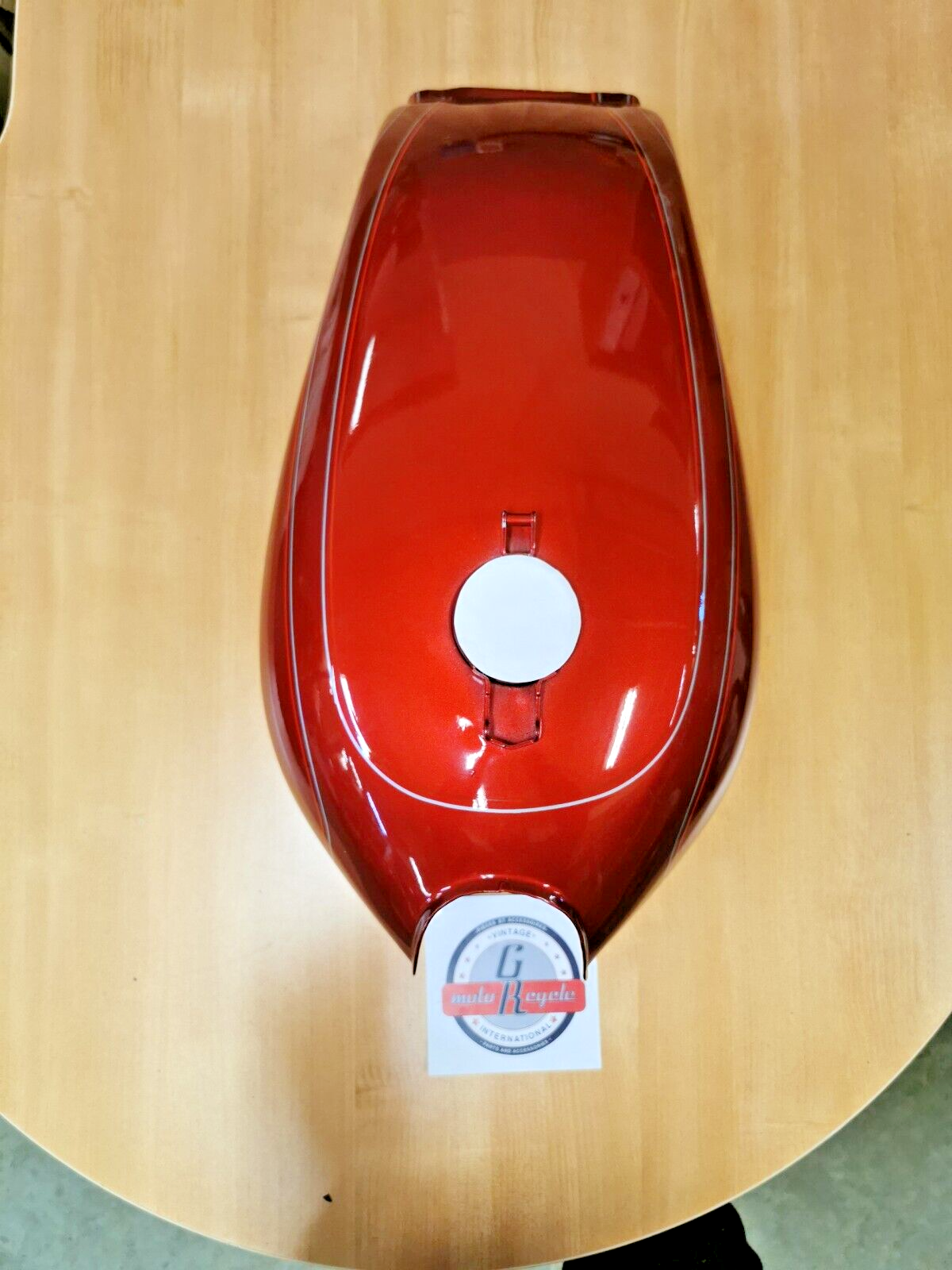 NOS KAWASAKI KZ400 1976 1977 TANK FUEL RED 51001-109-3R