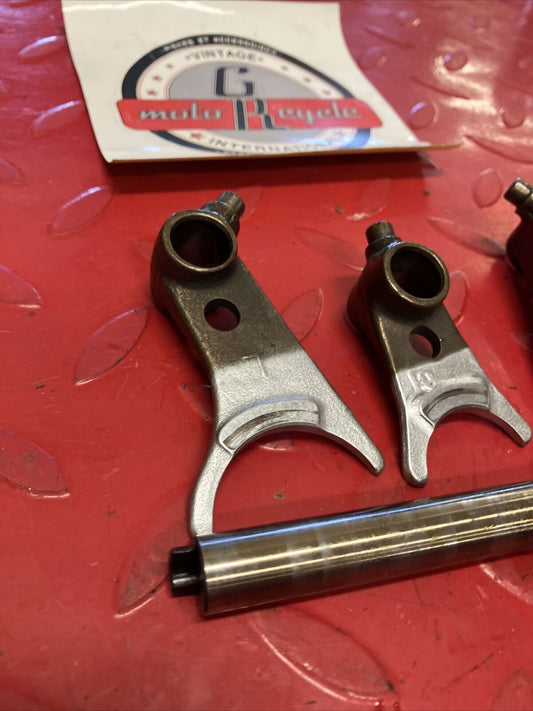 Honda XL350R 1986 transmission gearshift gear shift forks left right center