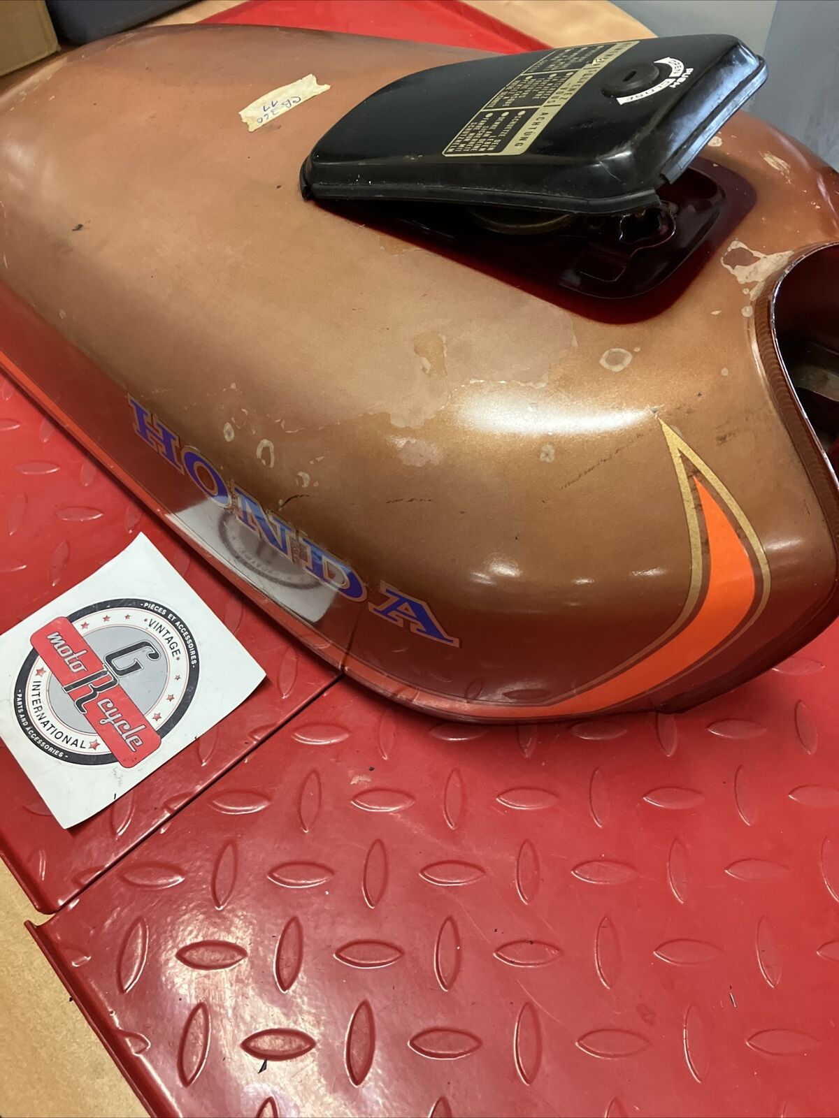 Honda CJ360 1977 fuel tank CJ360 T gas petrol reservoir 2