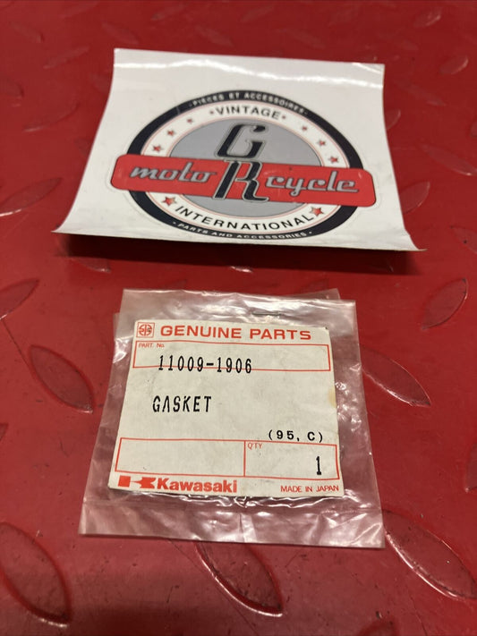 NOS KAWASAKI EXHAUST PIPE GASKET 11009-1906 K14
