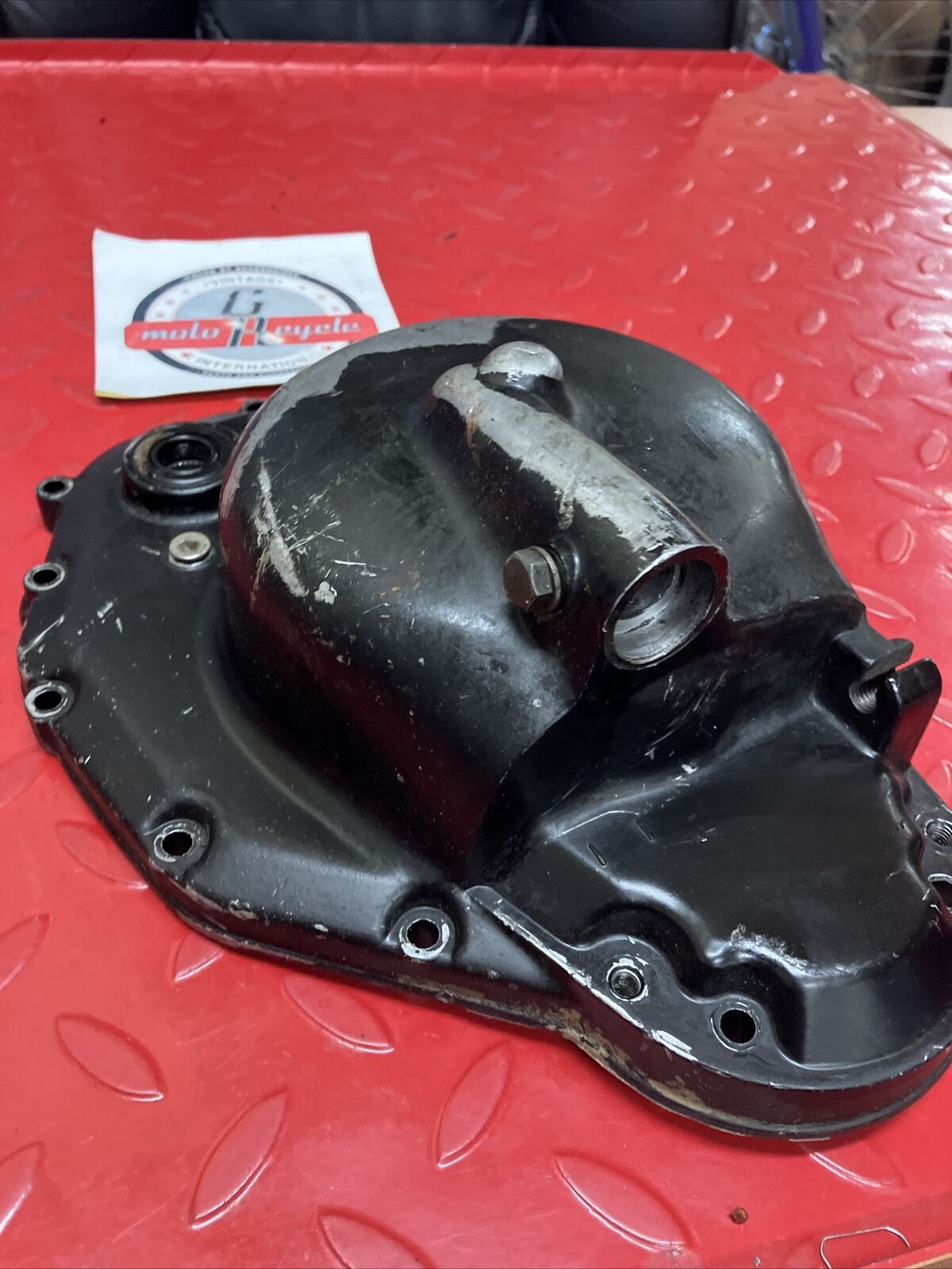 Suzuki DS100 1980 Right crankcase clutch cover