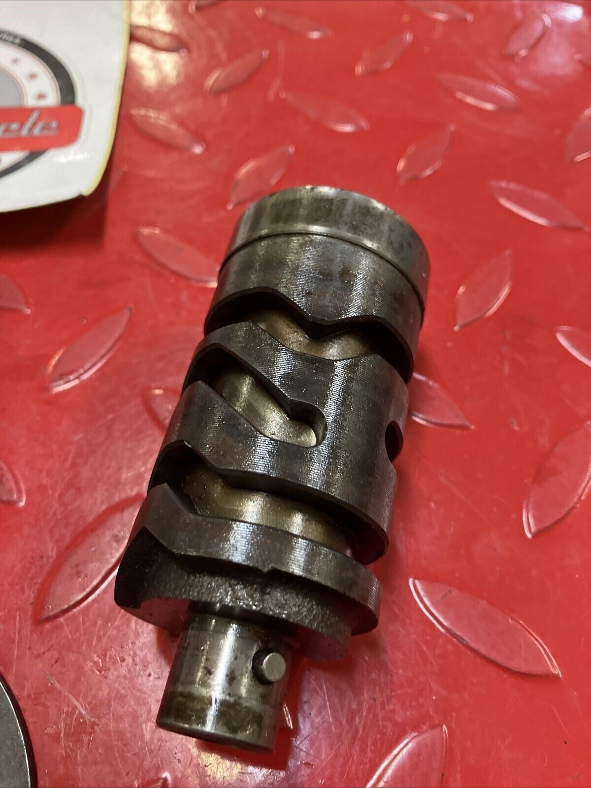 Suzuki RM125 1985 transmission gearshift gear shift drum cam gear stopper arm 2