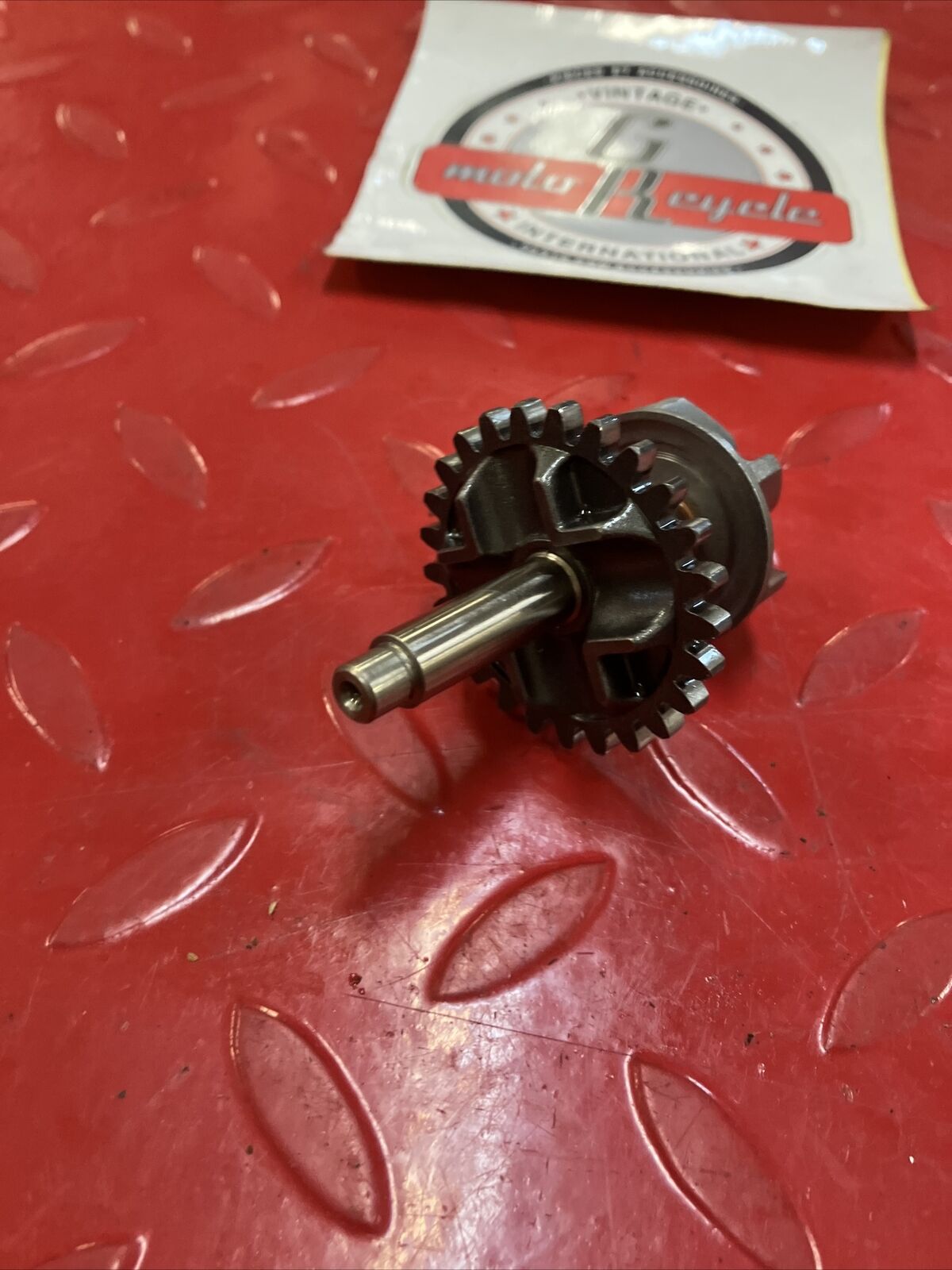 Honda CR80R 1990 waterpump water pump shaft gear impeller 19230-GC4-730