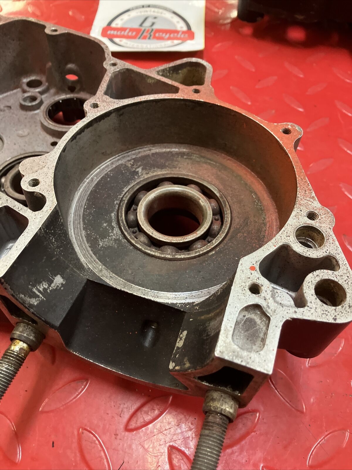 Yamaha YZ250 1979 crankcase set left right 1978 2K7-15111-01-00
