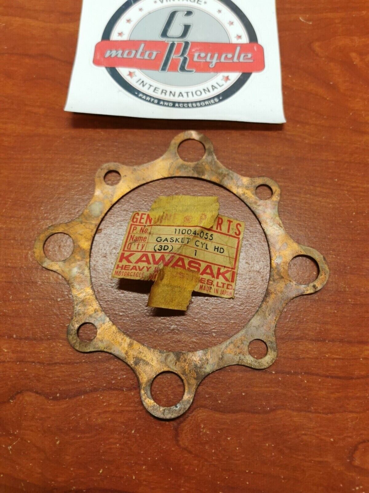 NOS Kawasaki 1973 - 1975 F11 CYLINDER HEAD GASKET 11004-055 K36