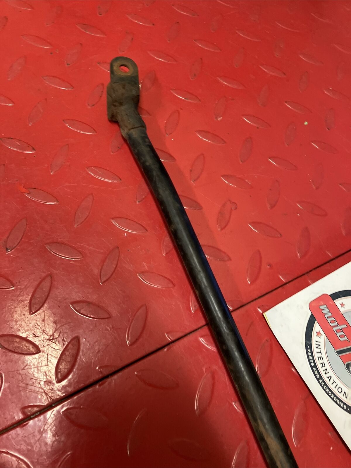 Kawasaki KX125 1980 Rear brake panel torque link stay bar rod KDX175