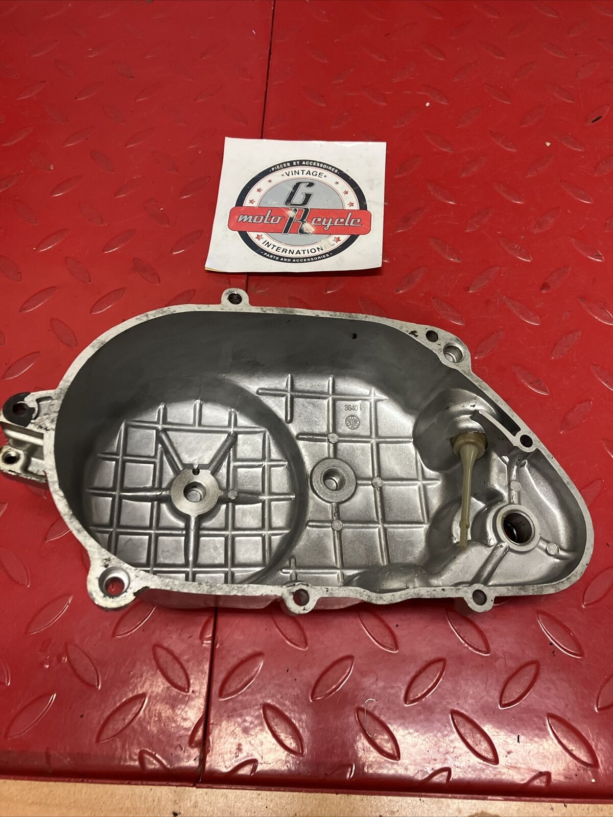 Yamaha LB50 1975 1F1 Chappy 50 Right crankcase clutch cover LB80
