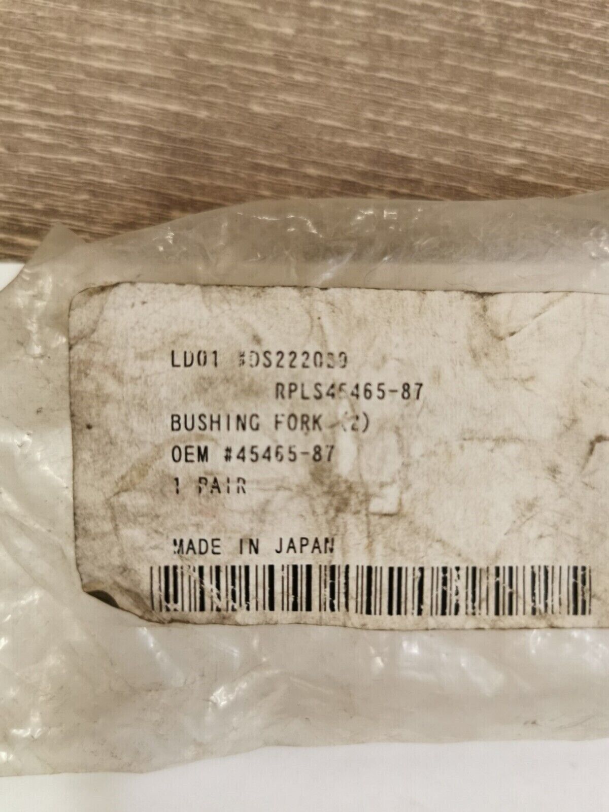 NOS DRAG SPECIALTIES HARLEY DAVIDSON LOWER BUSHING FORK 39MM QTY2 DS-222029 J45