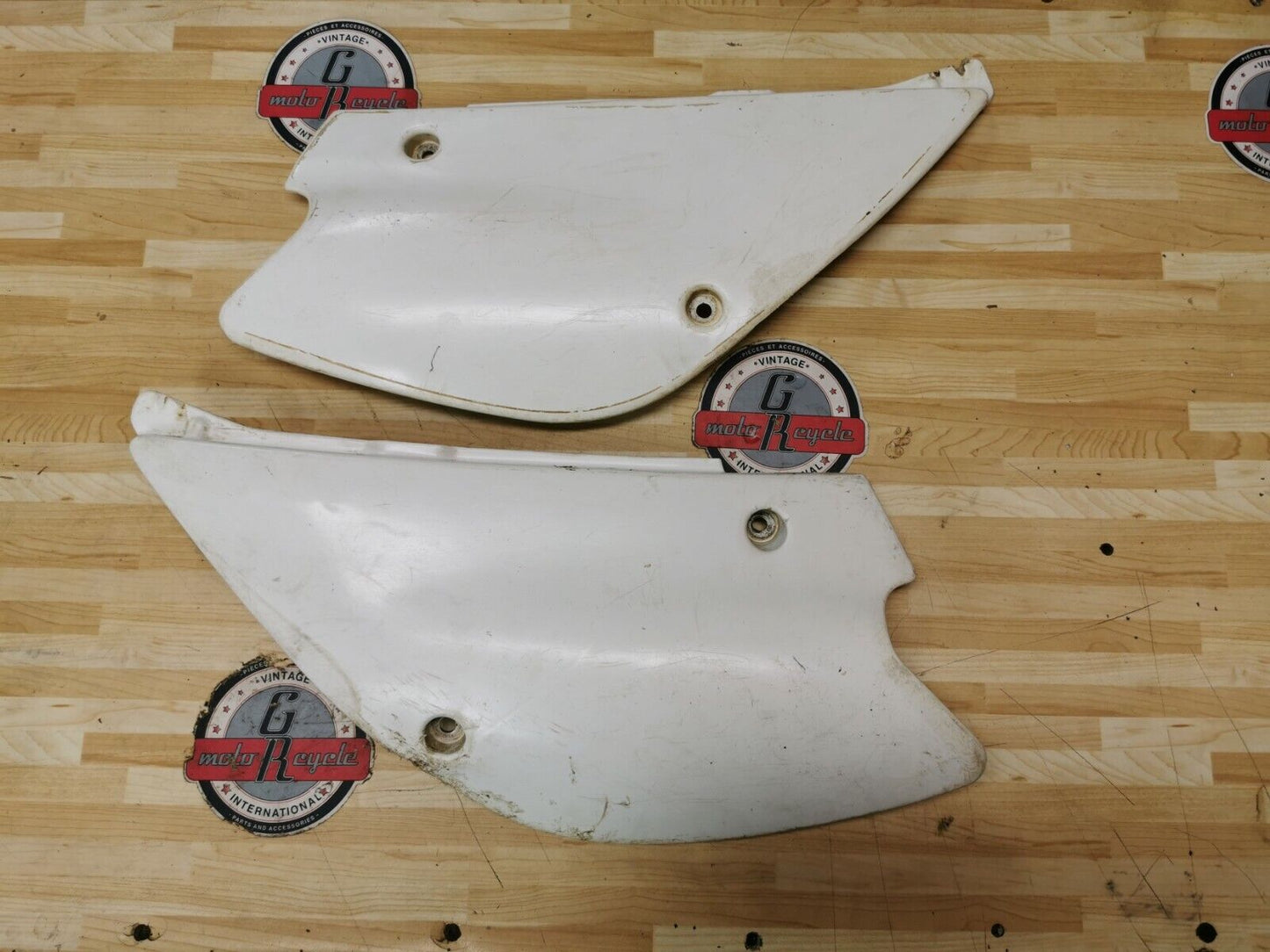 Kawasaki KX85 2004 left right side cover panel plate KX100 36001-1584-266 G