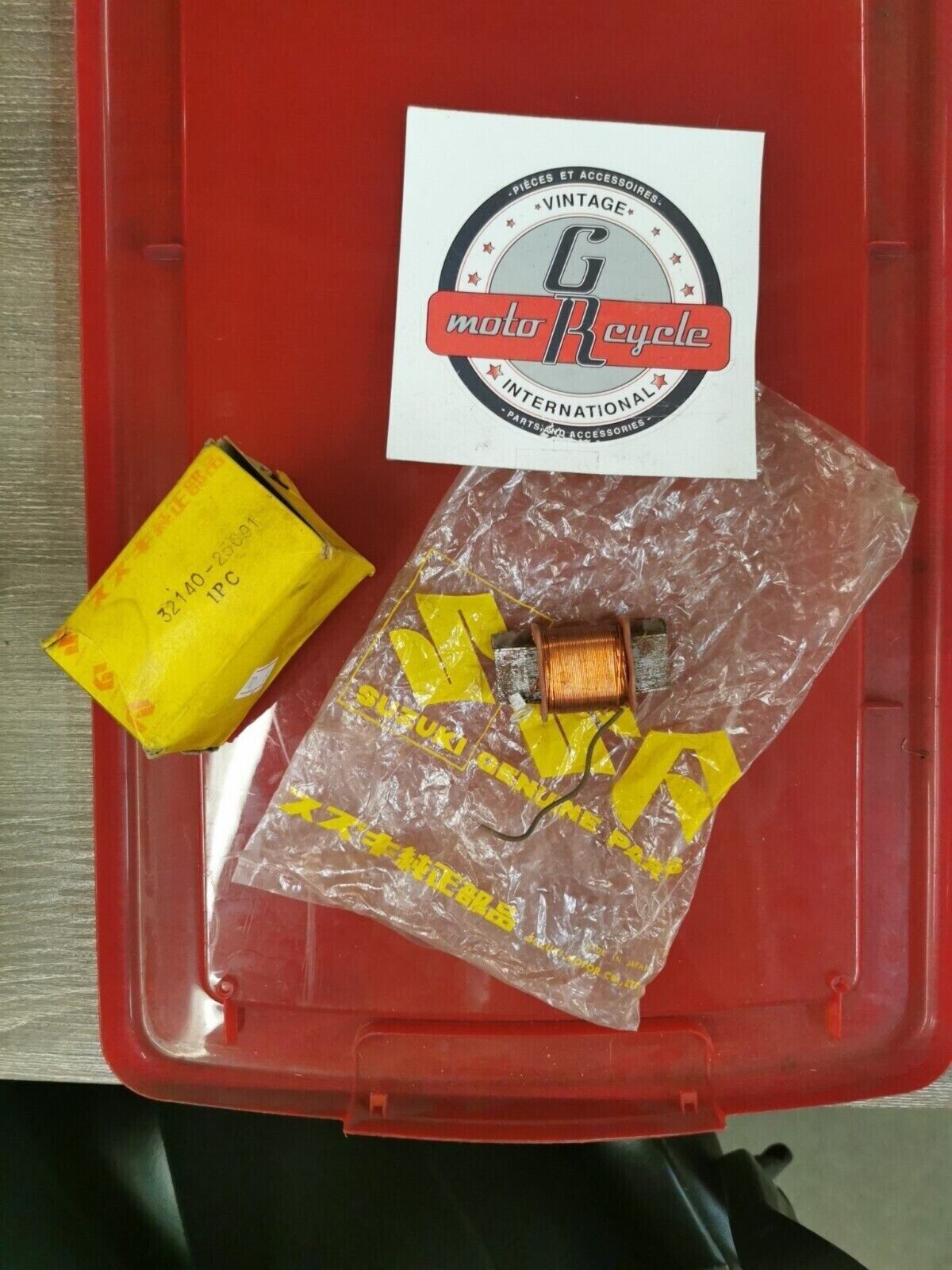 NOS SUZUKI TC100 COIL PRIMARY 32140-25691  S23