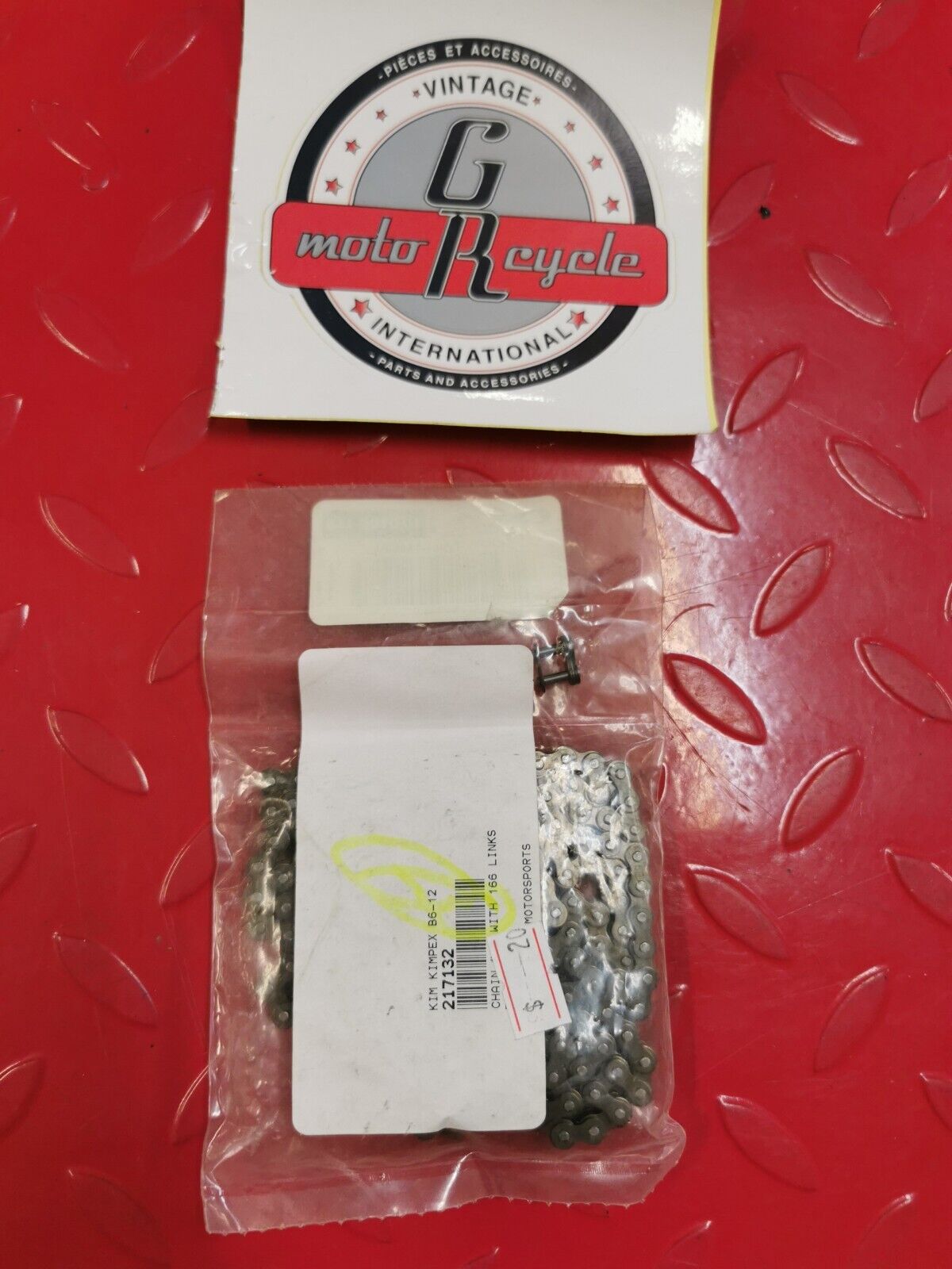 NOS KIMPEX CAHAIN 25 WITH 166 LINKS 217132 10-0100-166 J3