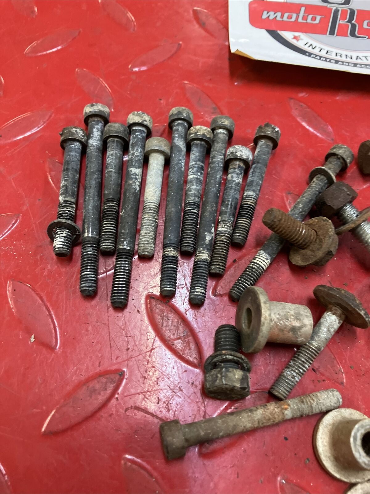 Can-Am Qualifier 250 1977 engine motor frame bolt nut hardware