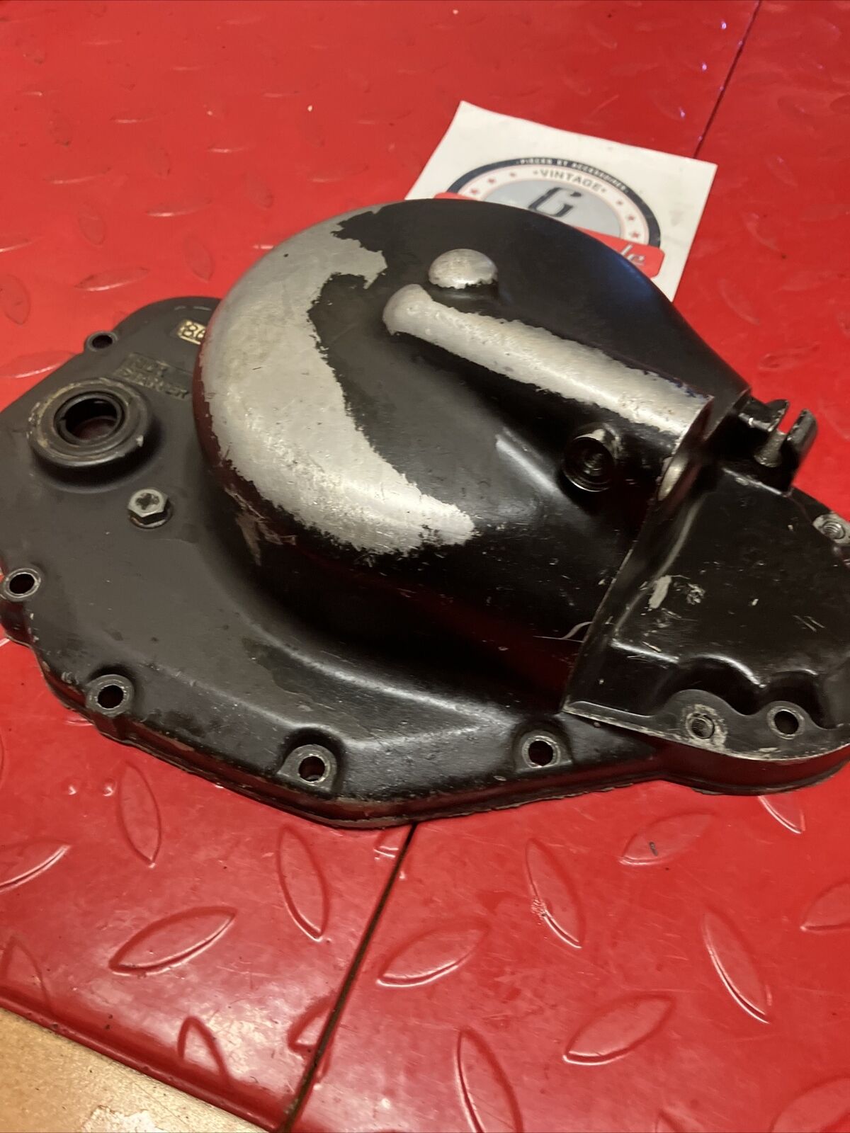 Suzuki DS100 1978 Right crankcase clutch cover