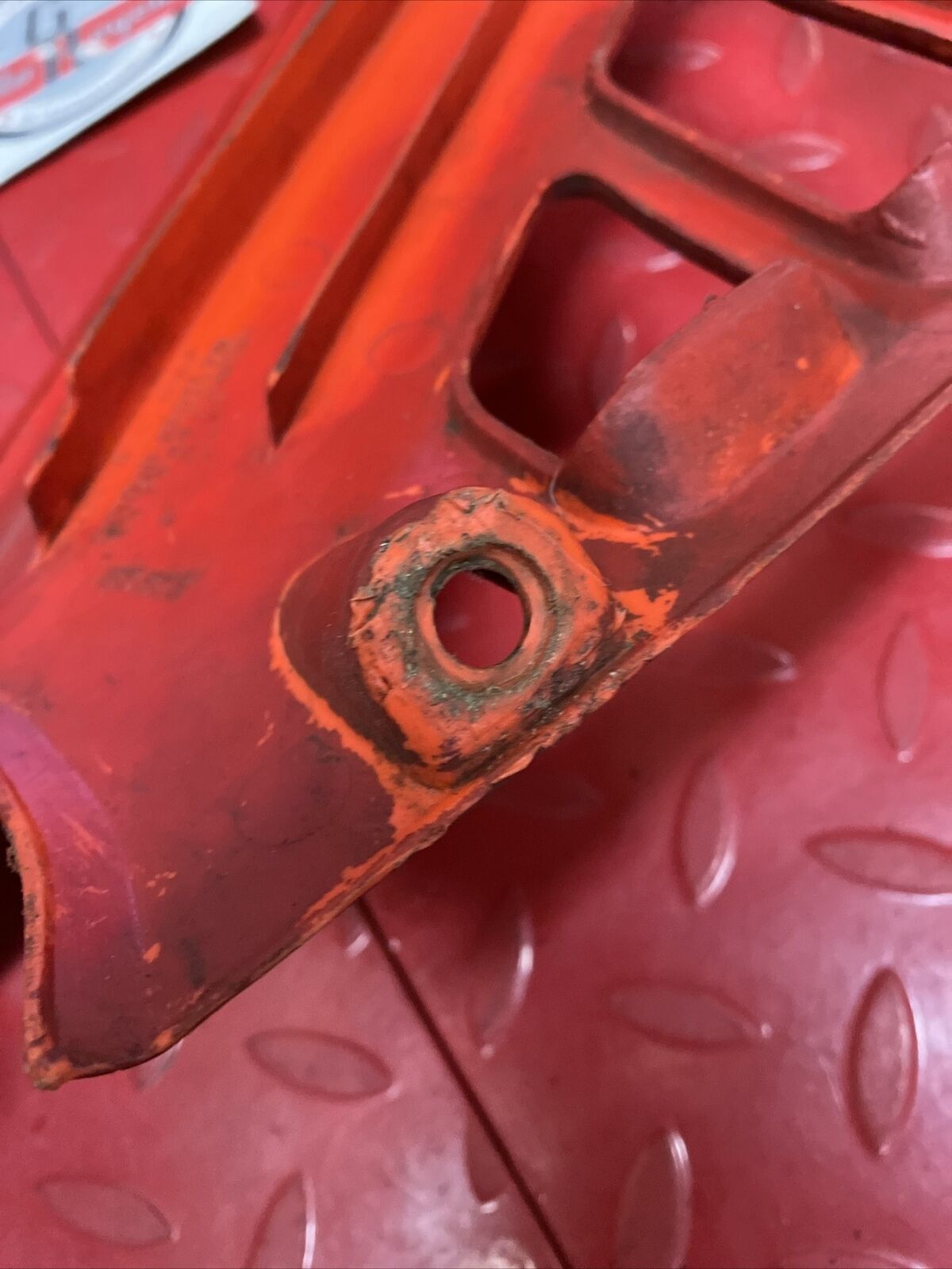 Honda CR80R 1986 fuel tank radiator cover shroud