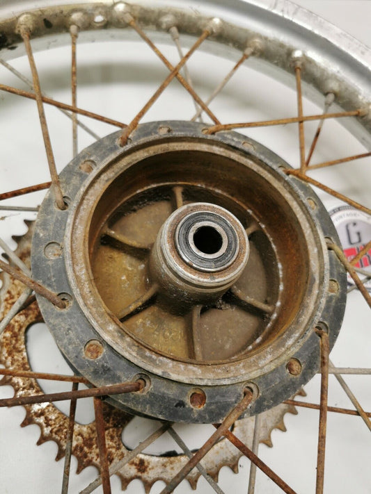 Suzuki RM125 1984 rear back wheel hub rim 64110-01B02 2