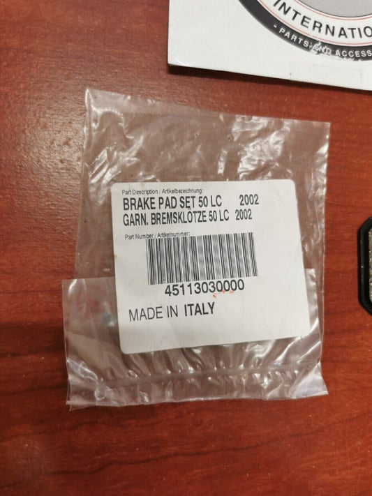 NOS KTM 50SX 65SX SX BRAKE PAD SET 50LC 45113030000 KT3