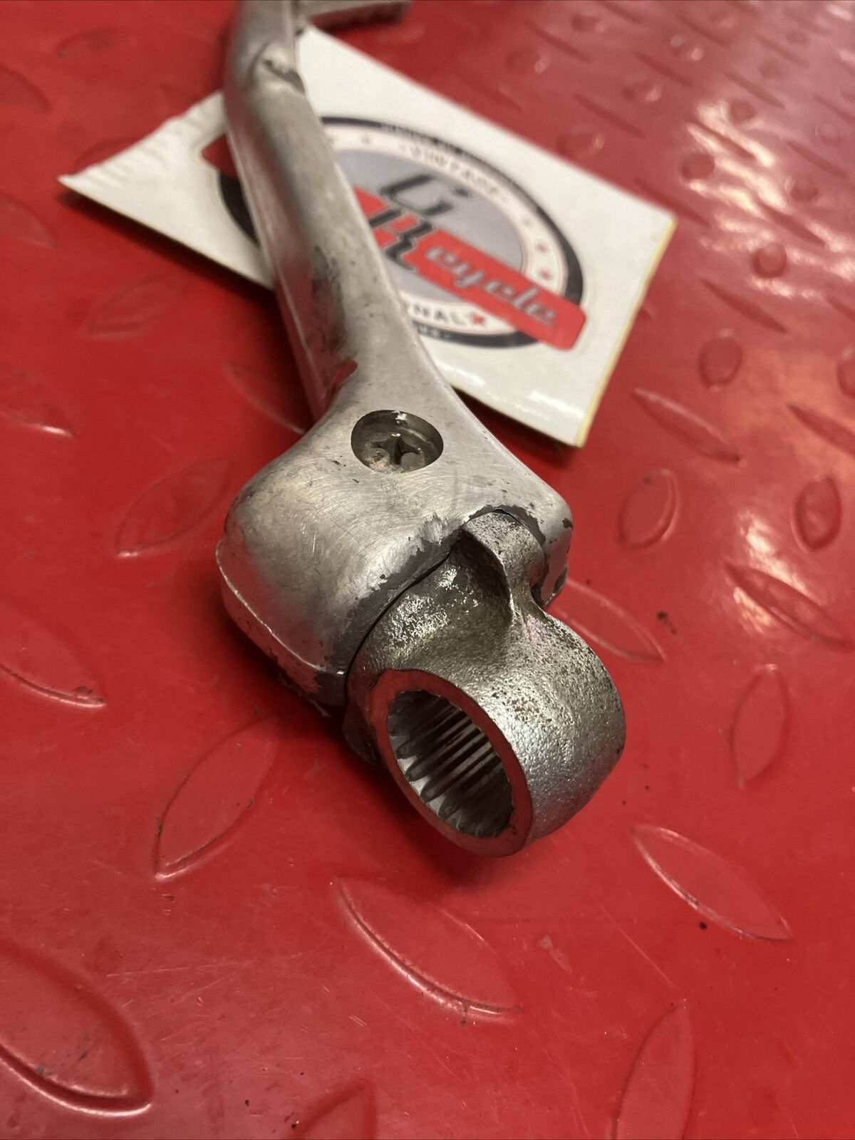 Honda CR250R 2001 kickstarter kick starter pedal lever arm 2000 2002 2003 2004