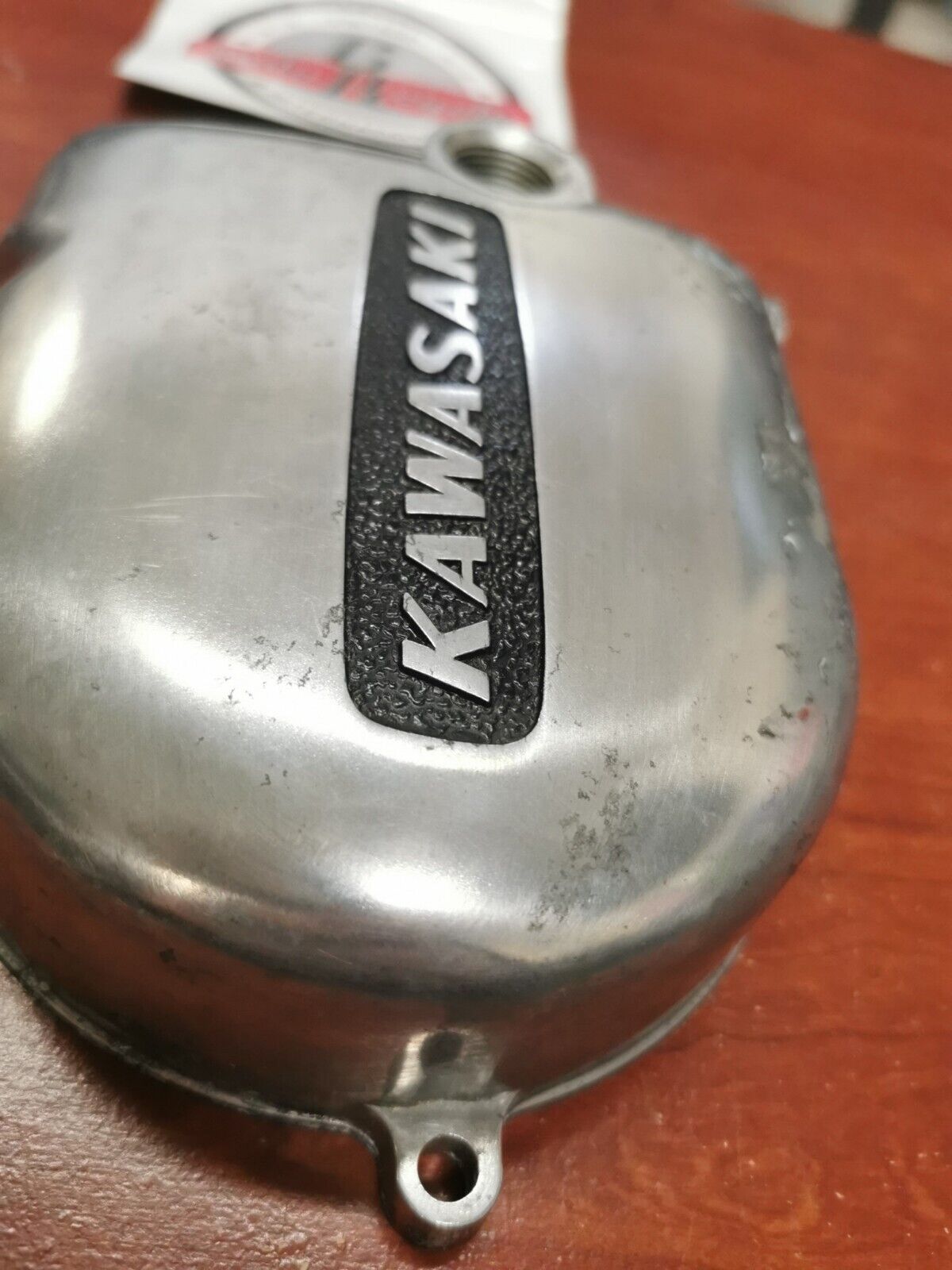 NOS Kawasaki KD125 KE125 KS125 L.H. ENGINE COVER 14031-1019-2H K34