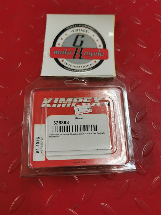 NOS KIMPEX YFB250 YFM125 Tie Rod End Kit 326393 51-1016 J4