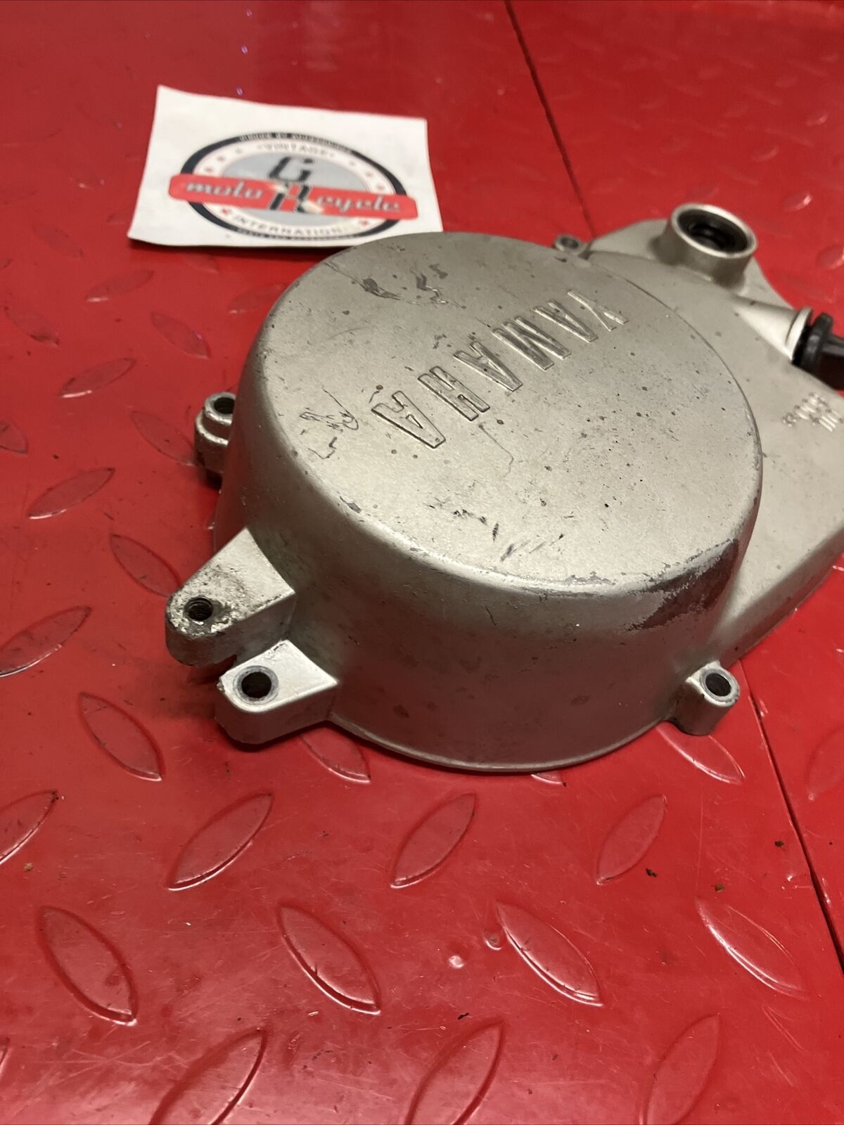 Yamaha U7E 1972 V70 Right crankcase clutch cover