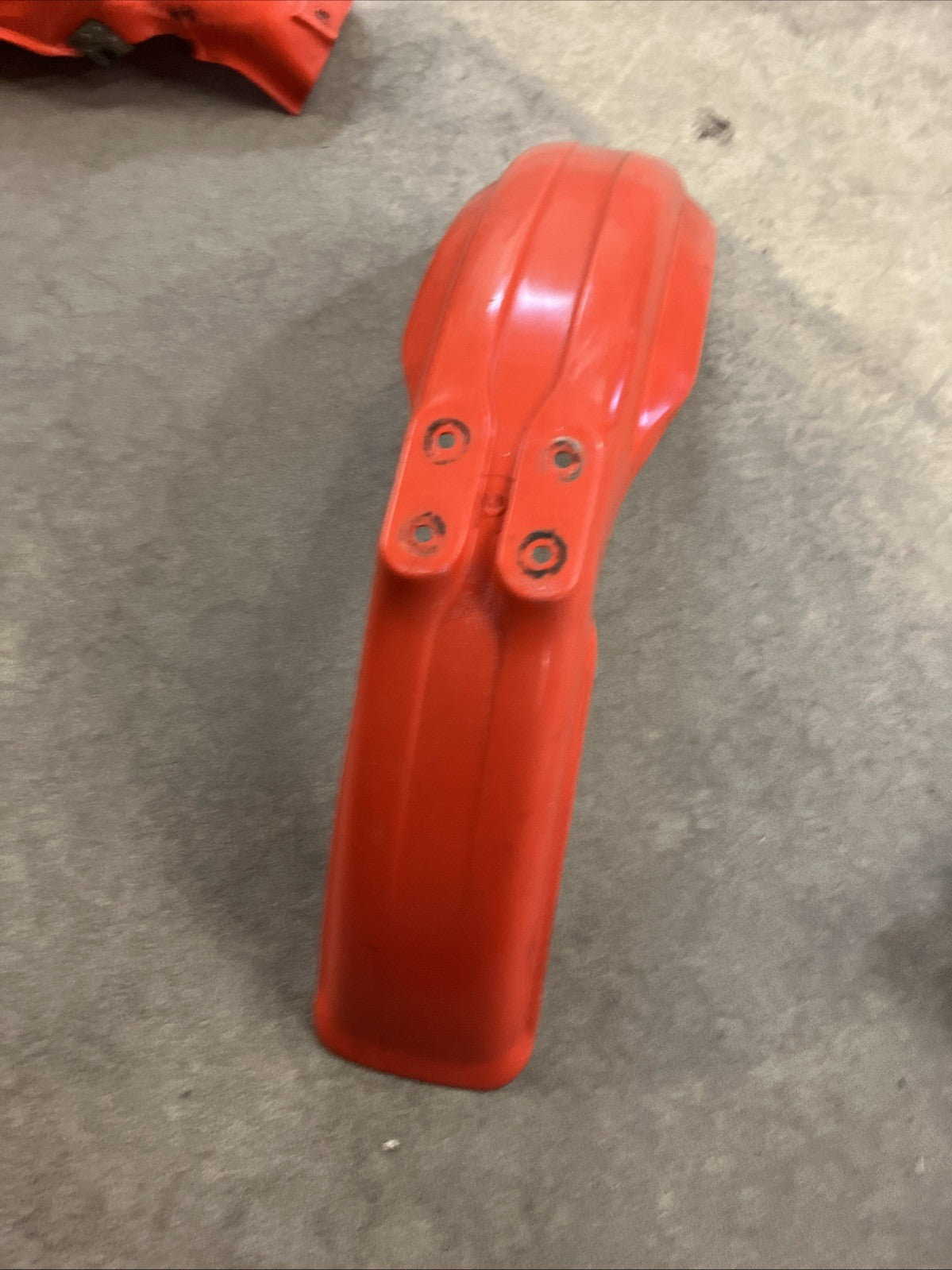 Honda CR250R 1991 1990 OEM Fender side cover number plate shroud KIT CR125R 1992