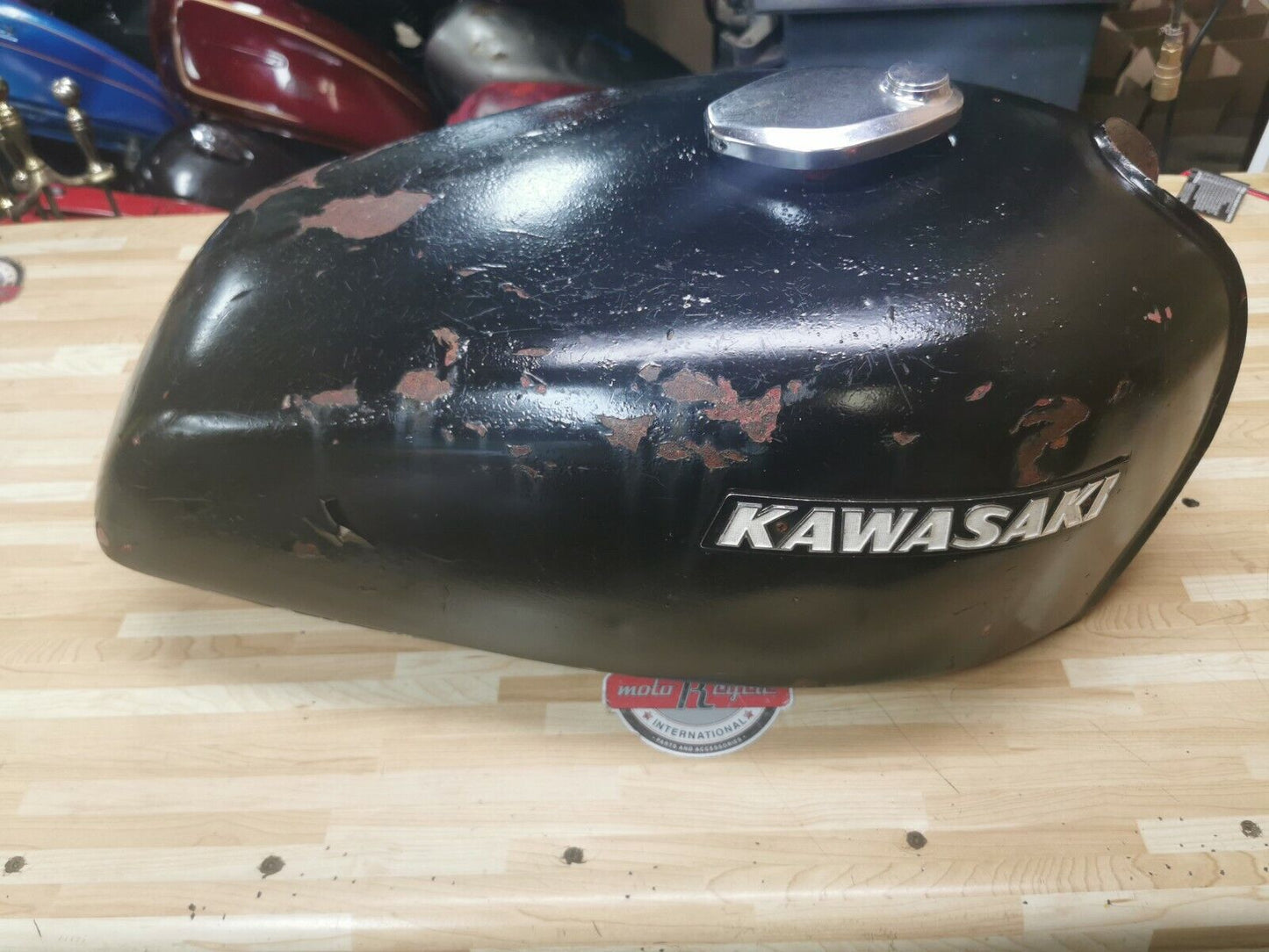 Kawasaki KZ650 C KZ650 Custom 1979 fuel tank gas petrol reservoir 1978 1977 .