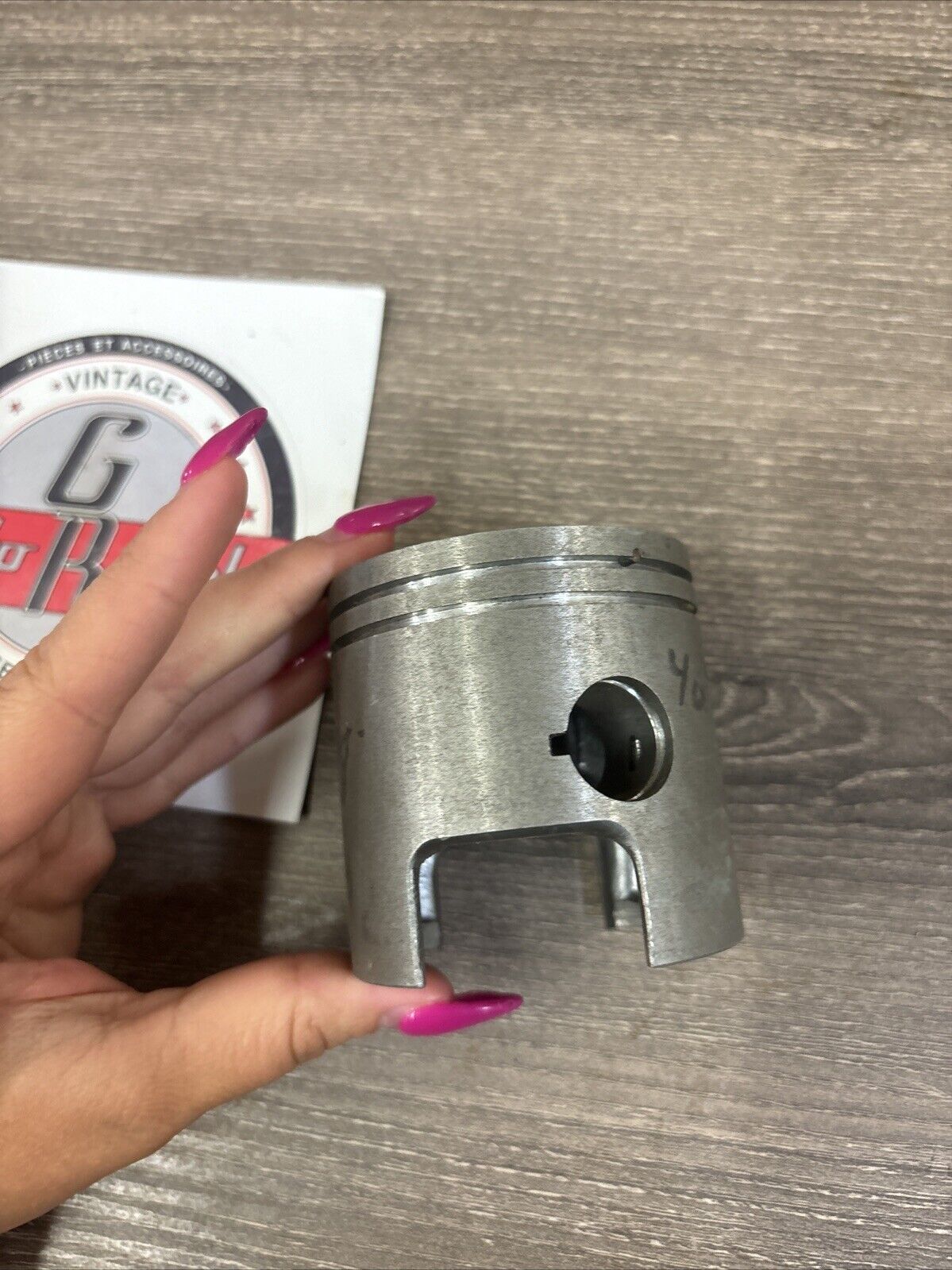 NOS BOMBARDIER SKIDOO OLYMPIQUE NORDIC 399 400 PISTON STD 64.5MM 402-1200 J62