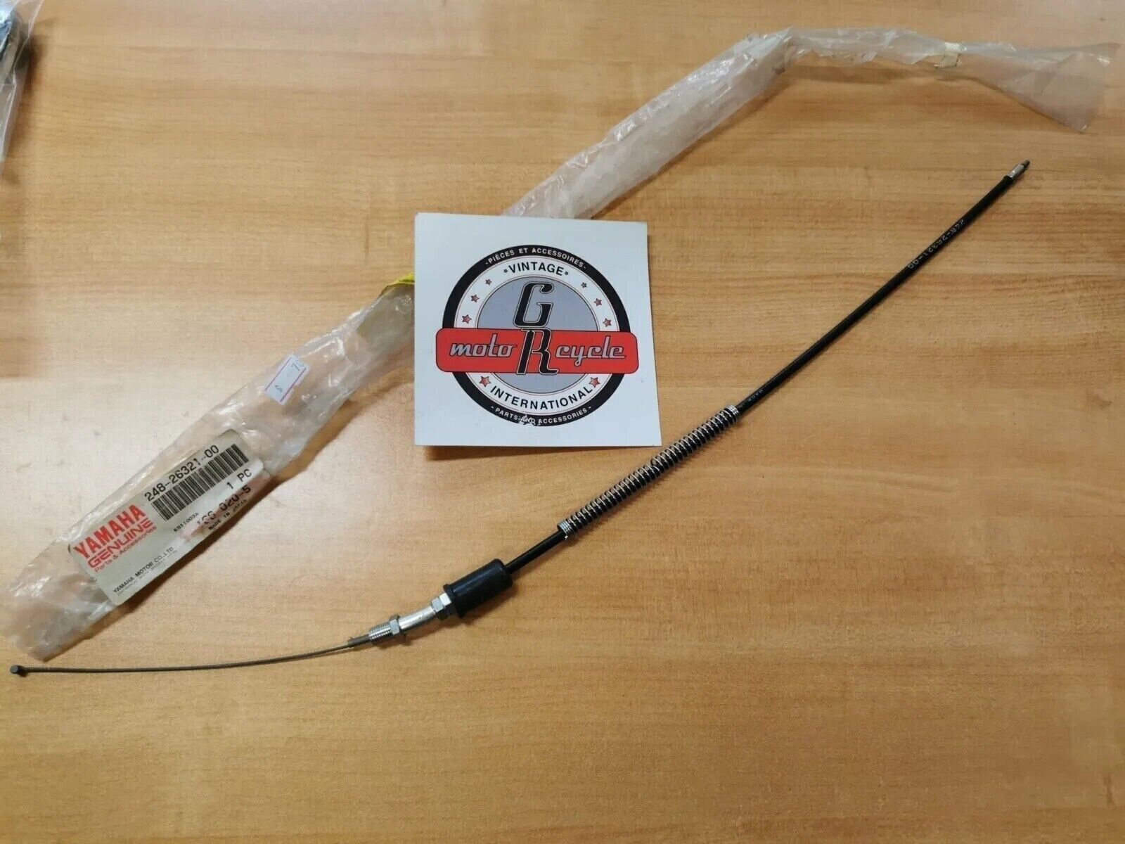 NOS YAMAHA AT1B HT1B CT2 CT1 1969 - 1973    CABLE  PUMP 248-26321-00-00 Y42